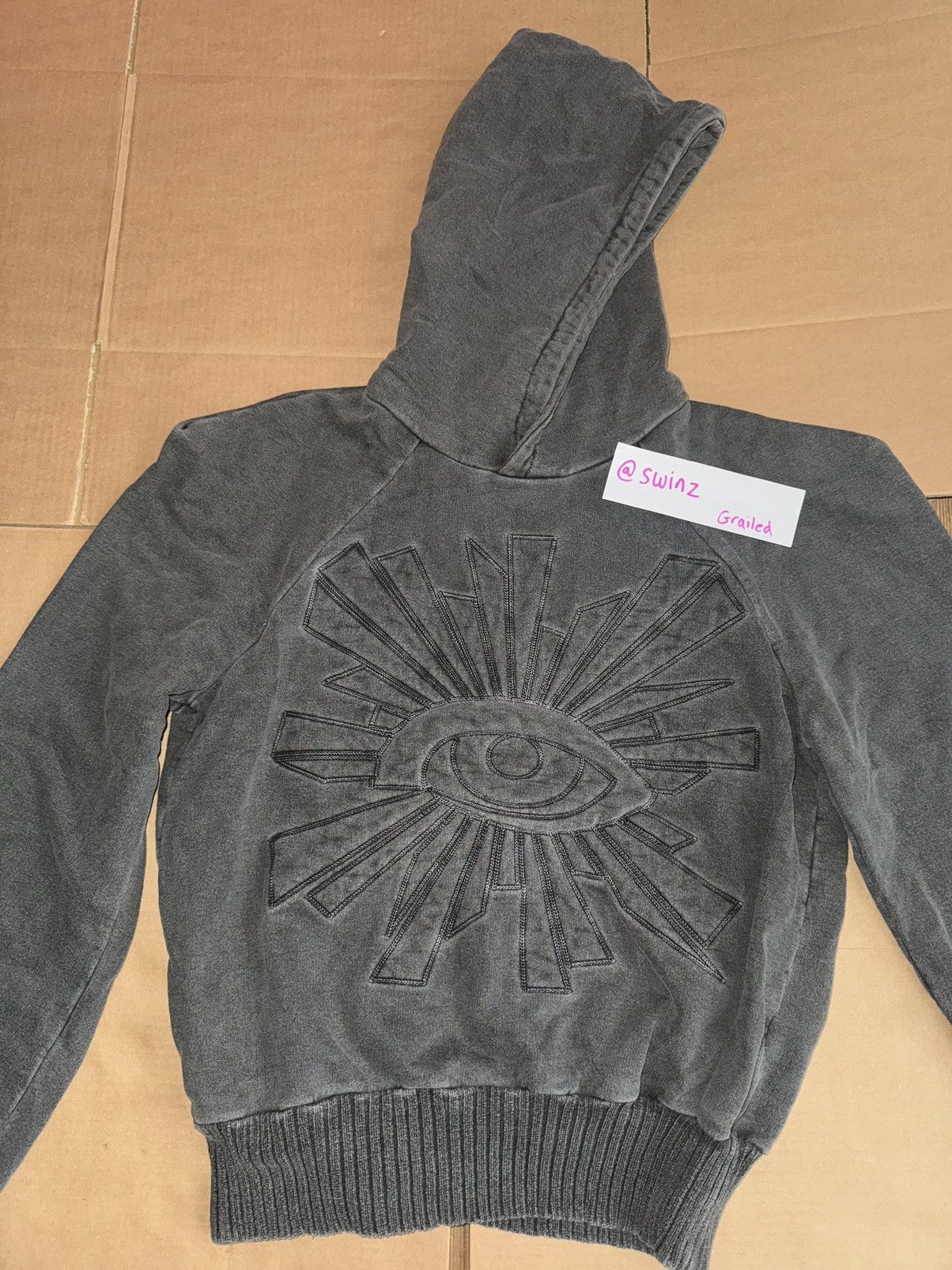 House of Errors House of Errors All Seeing Eye Hoodie - Sable grey Size US S / EU 44-46 / 1 - 1 Thumbnail