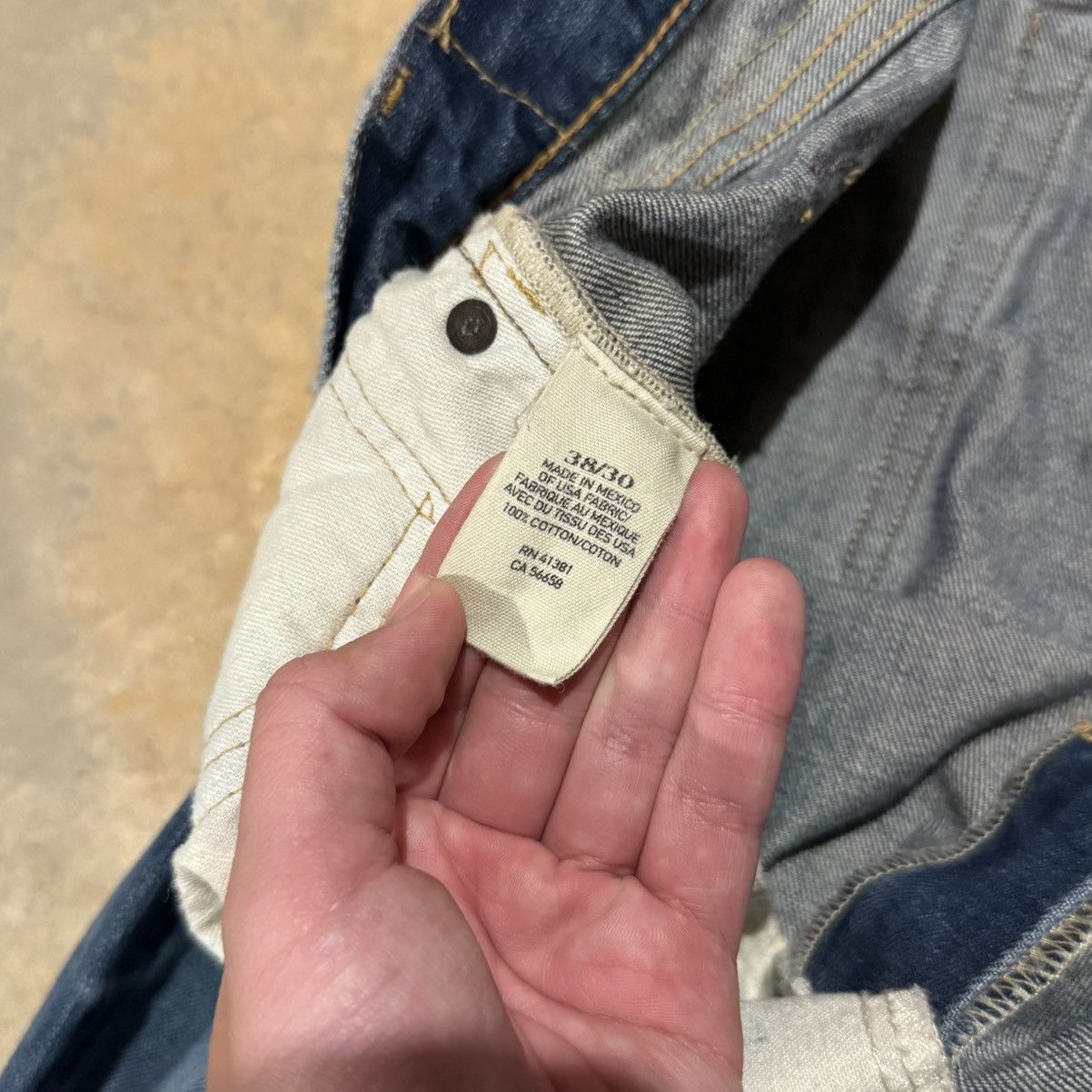Denim & Supply Ralph Lauren Vintage 2000s Polo Denim & Supply Faded Jeans Grunge ERD Size US 38 / EU 54 - 7 Thumbnail
