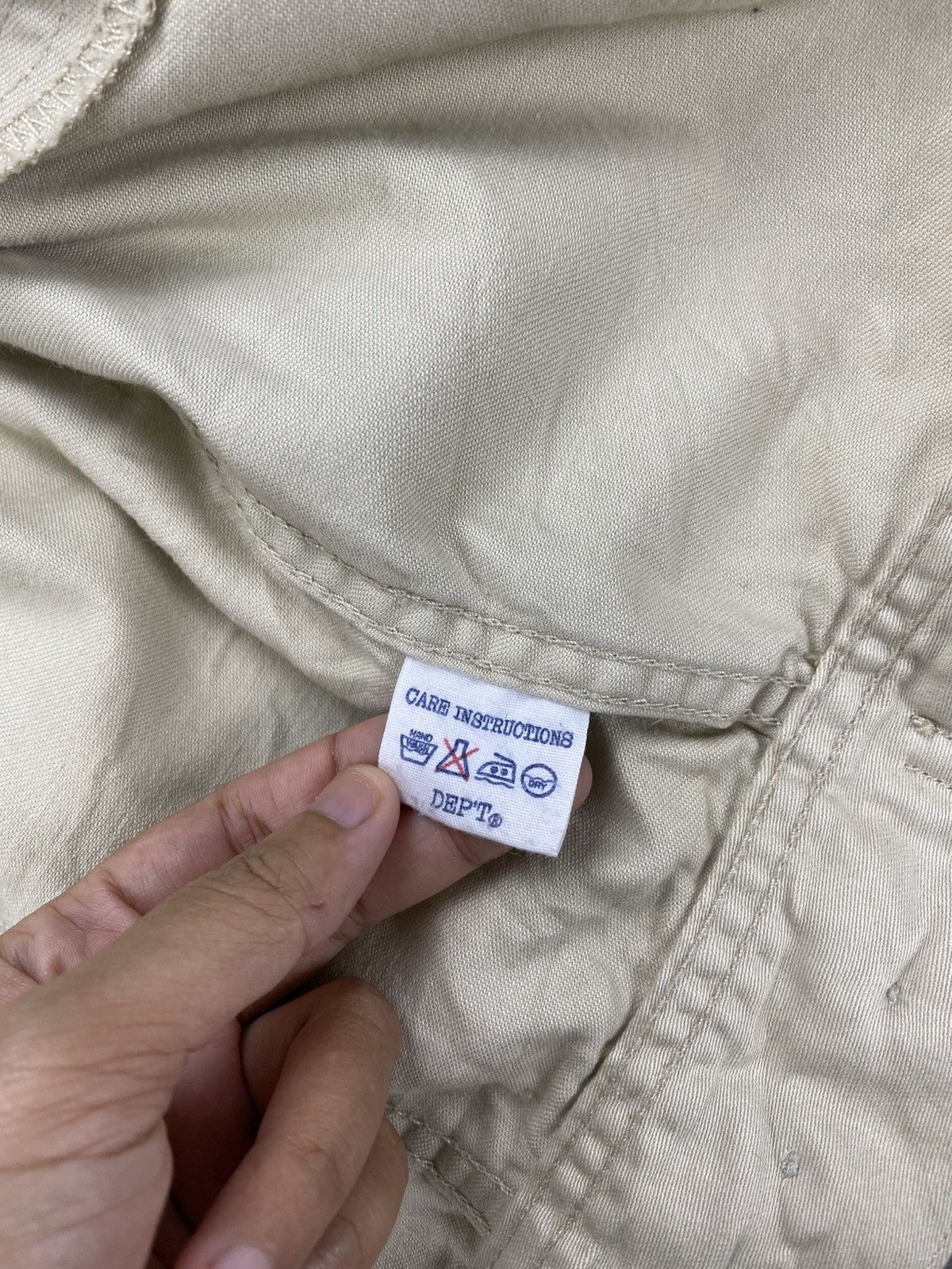 Japanese Brand × Vintage Vintage DEPT Japan Union Made Trucker Cotton Jacket Size US M / EU 48-50 / 2 - 9 Thumbnail