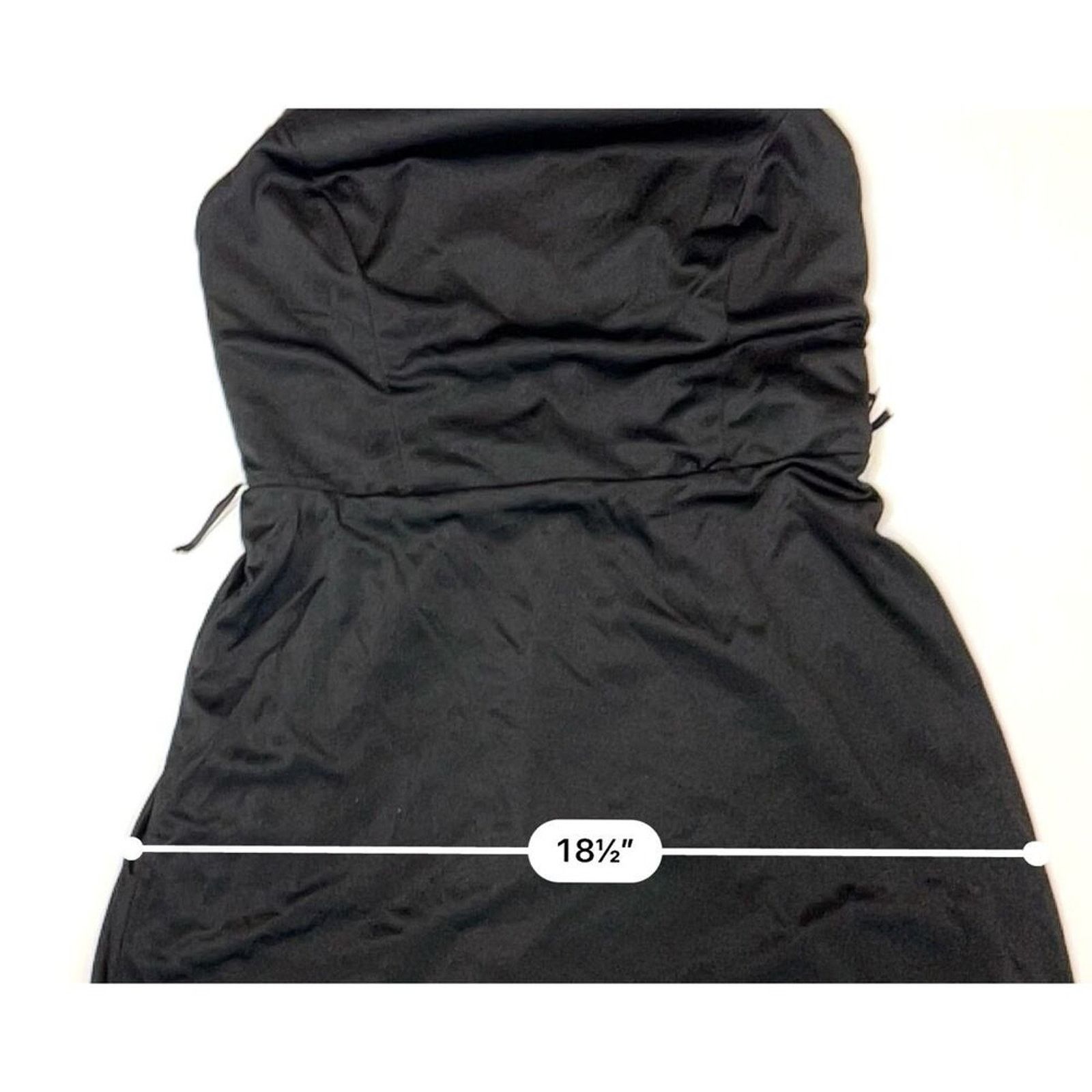 Other Lulu's Black Back Chiffon A-line Long Maxi Dress SMALL Gala Size S / US 4 / IT 40 - 8 Thumbnail