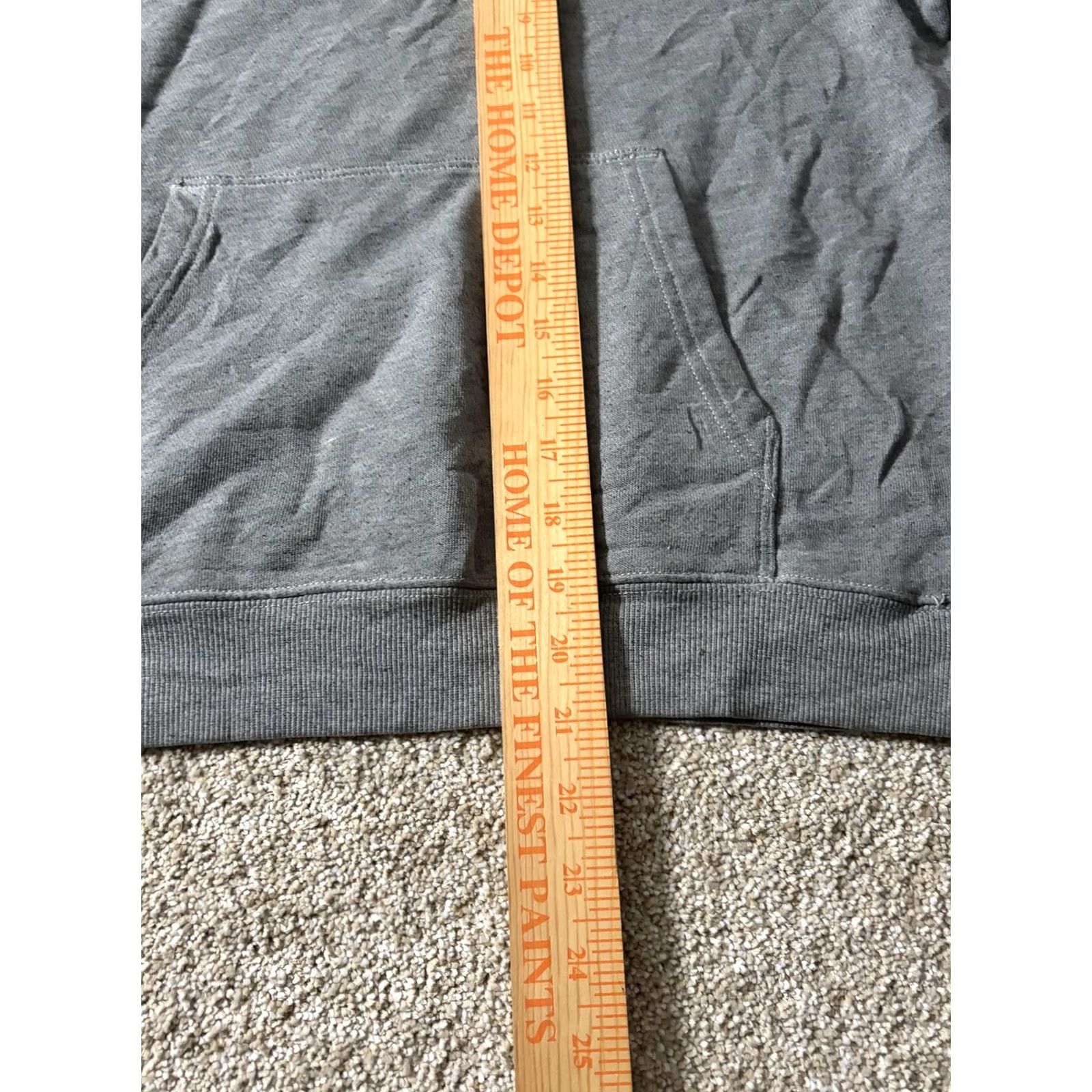 Vans VANS Hoodie Mens M Gray Logo Graphic Fleece Pullover Sweatshirt Skateboarding Size US M / EU 48-50 / 2 - 3 Thumbnail