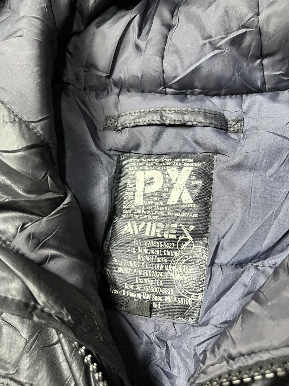 Japanese Brand × Le Grande Bleu (L.G.B.) × Vintage VINTAGE AVIREX PUFFER DOWN JACKET Size US M / EU 48-50 / 2 - 9 Thumbnail