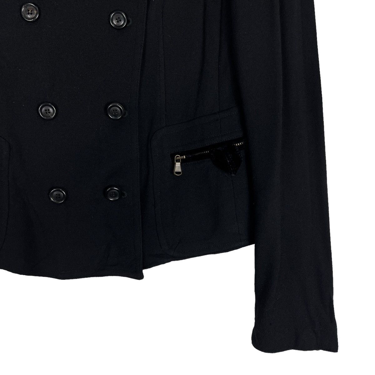 Donna Karan 🔥 DONNA KARAN NY MULTI BUTTON ZIPPER JACKET MADE IN ITALY Size US M / EU 48-50 / 2 - 5 Thumbnail