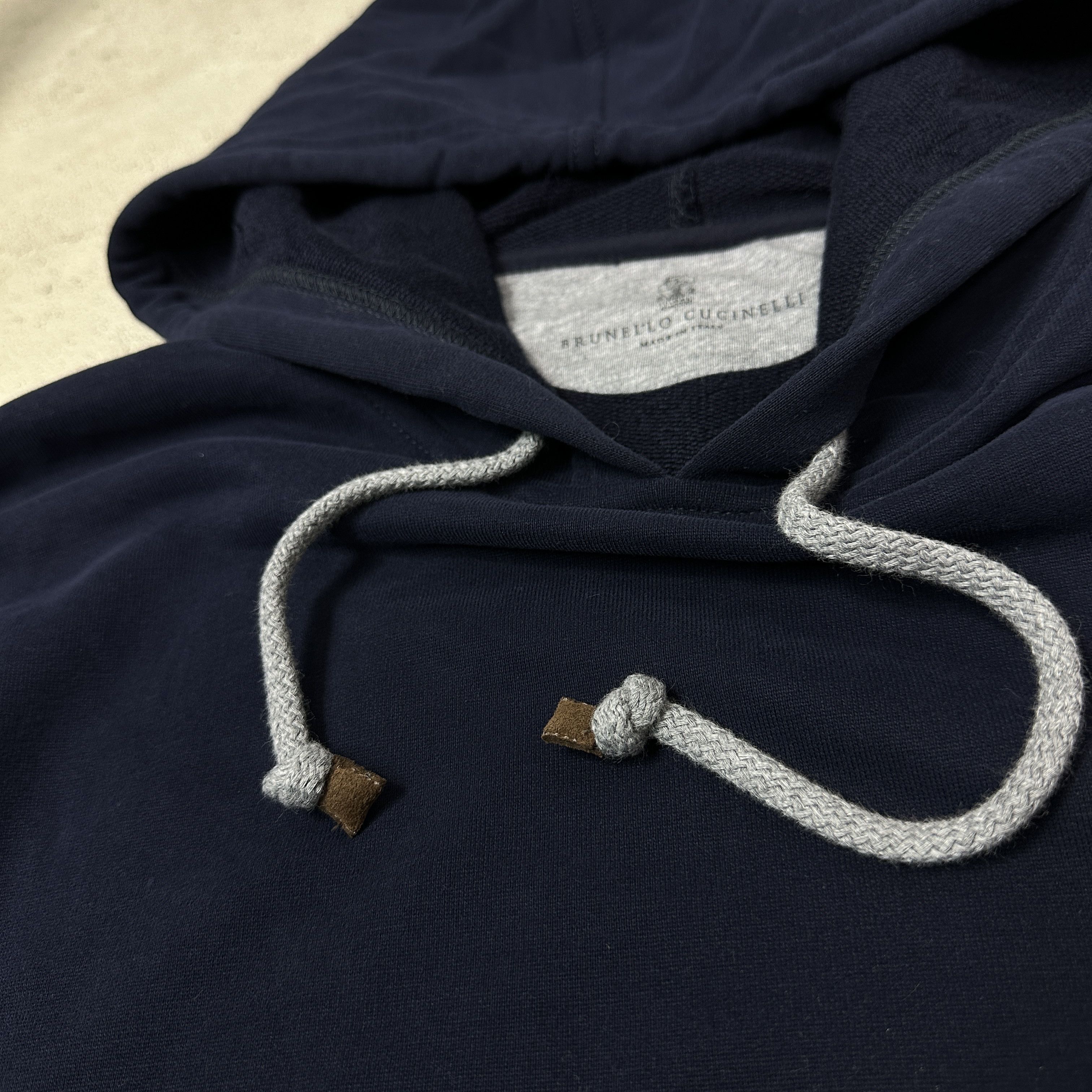 Brunello Cucinelli Vintage Streetwear Oversize Brunello Cucinelli Hoodie Y2K Size US XXL / EU 58 / 5 - 4 Thumbnail