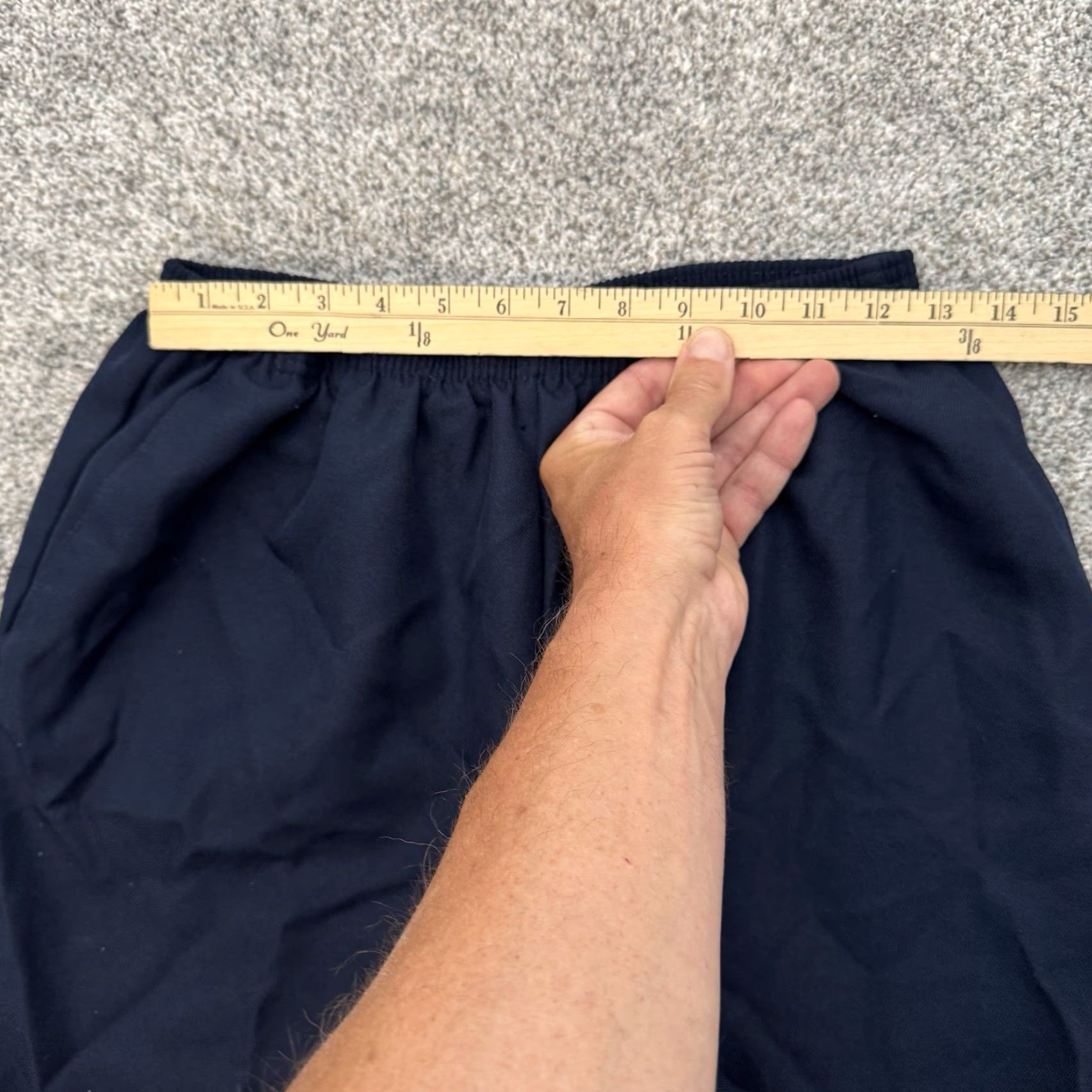 Vintage VINTAGE Alfred Dunner Pants Dress Pants Women 16 Blue Polyester Elastic Waist Pockets 90s Retro Office Ladies Size 38" / US 16 / IT 52 - 2 Thumbnail