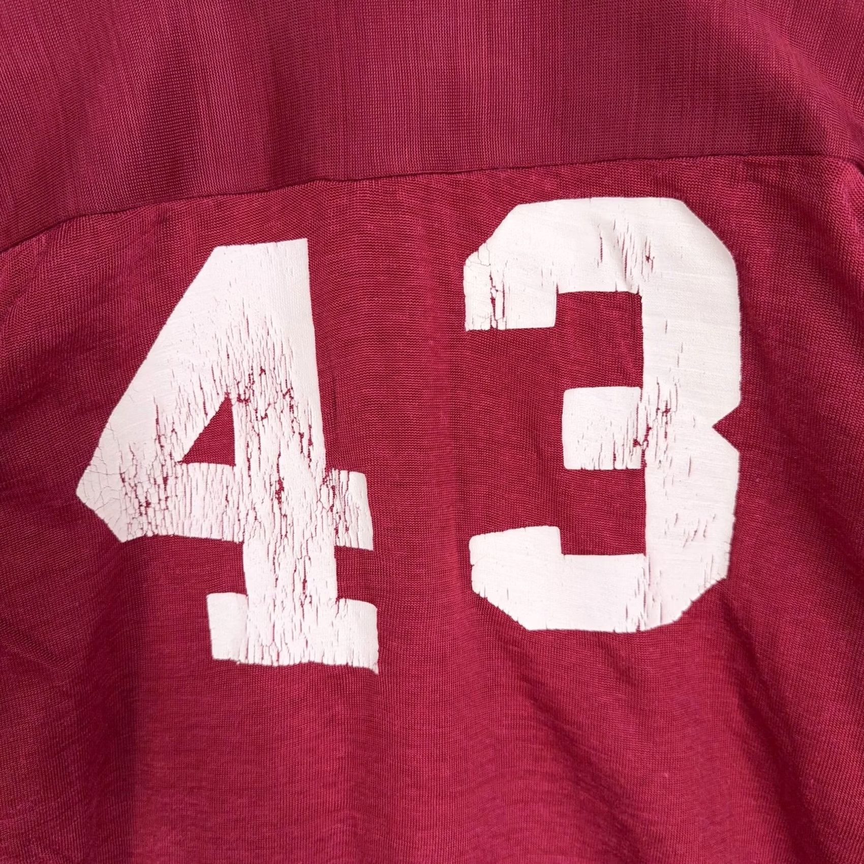 Vintage VINTAGE Empire Football Jersey 3/4 Sleeve Mens Large Red USA Union Made Size US L / EU 52-54 / 3 - 5 Thumbnail