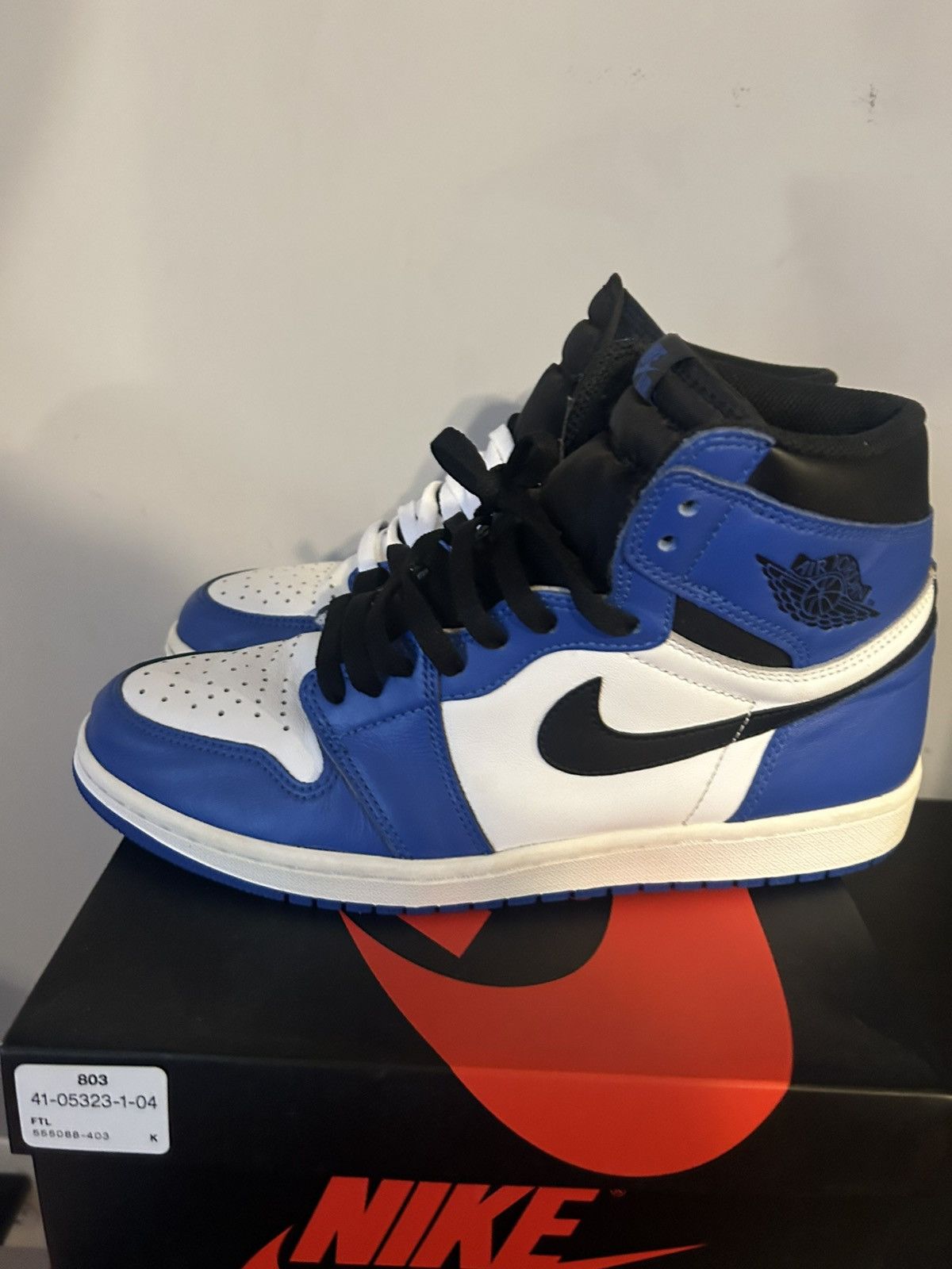 Jordan Brand Jordan 1 High Og Game Royal Sz 10 Size US 10 / EU 43 - 3 Thumbnail