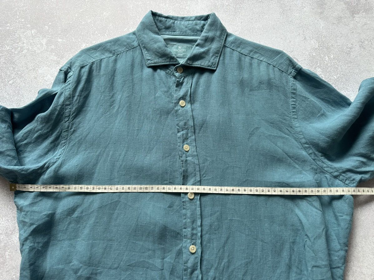 Hackett × Vintage Shirt Long Sleeve Hackett London linen size Large Size US L / EU 52-54 / 3 - 7 Thumbnail