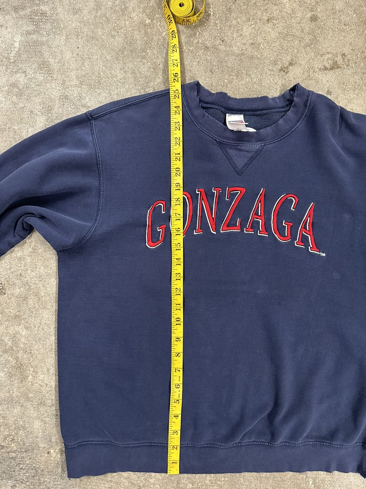 Vintage Crazy Y2K Gonzaga Bulldogs Collegiate Spell Out Sweatshirt Size US M / EU 48-50 / 2 - 13 Thumbnail
