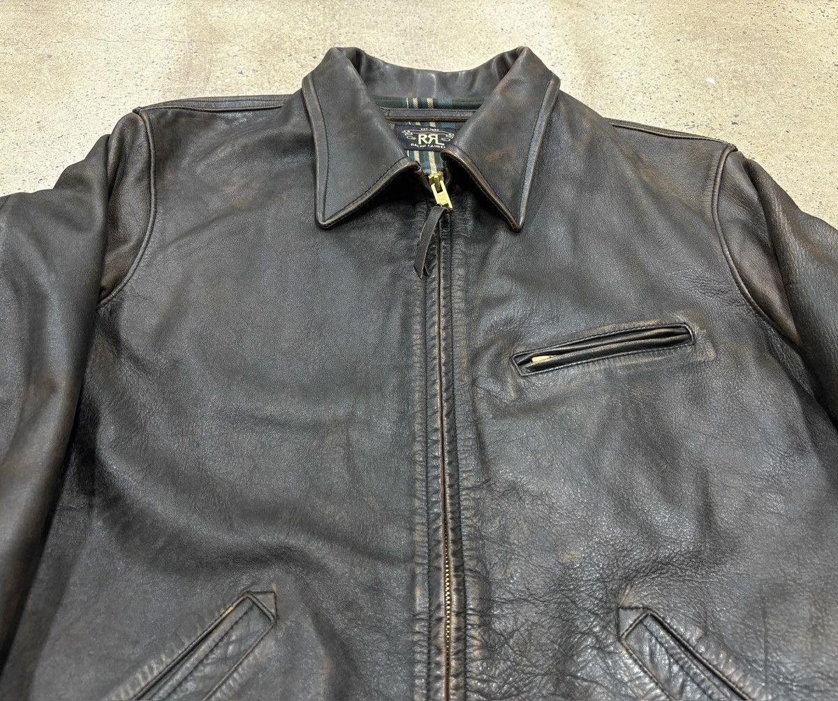 RRL Ralph Lauren RRL Double RL 1930s Leather Jacket ，size M Size US M / EU 48-50 / 2 - 3 Thumbnail