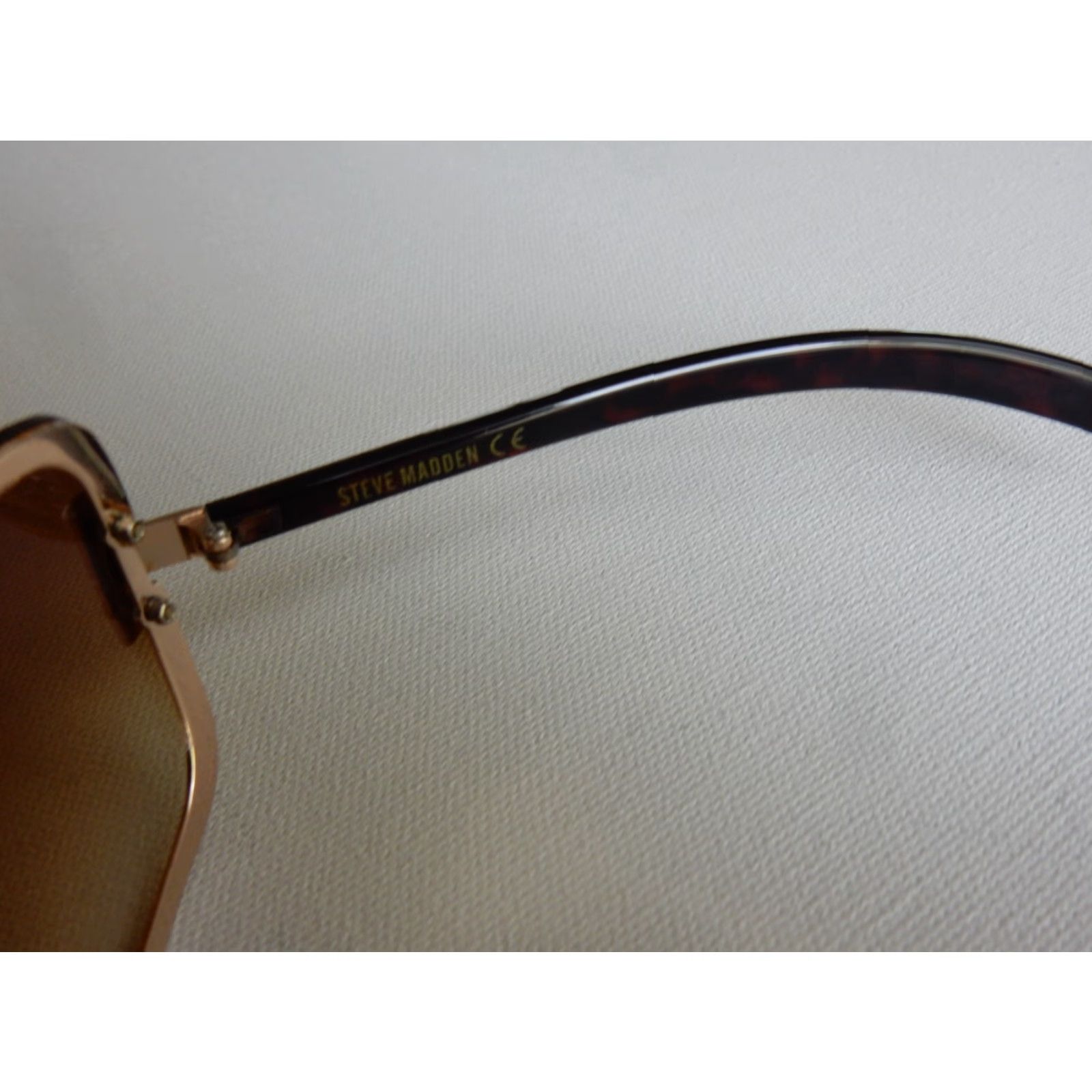 Steve Madden Steve Madden Shield Sunglasses Women Brown UV Protection Size ONE SIZE - 5 Thumbnail