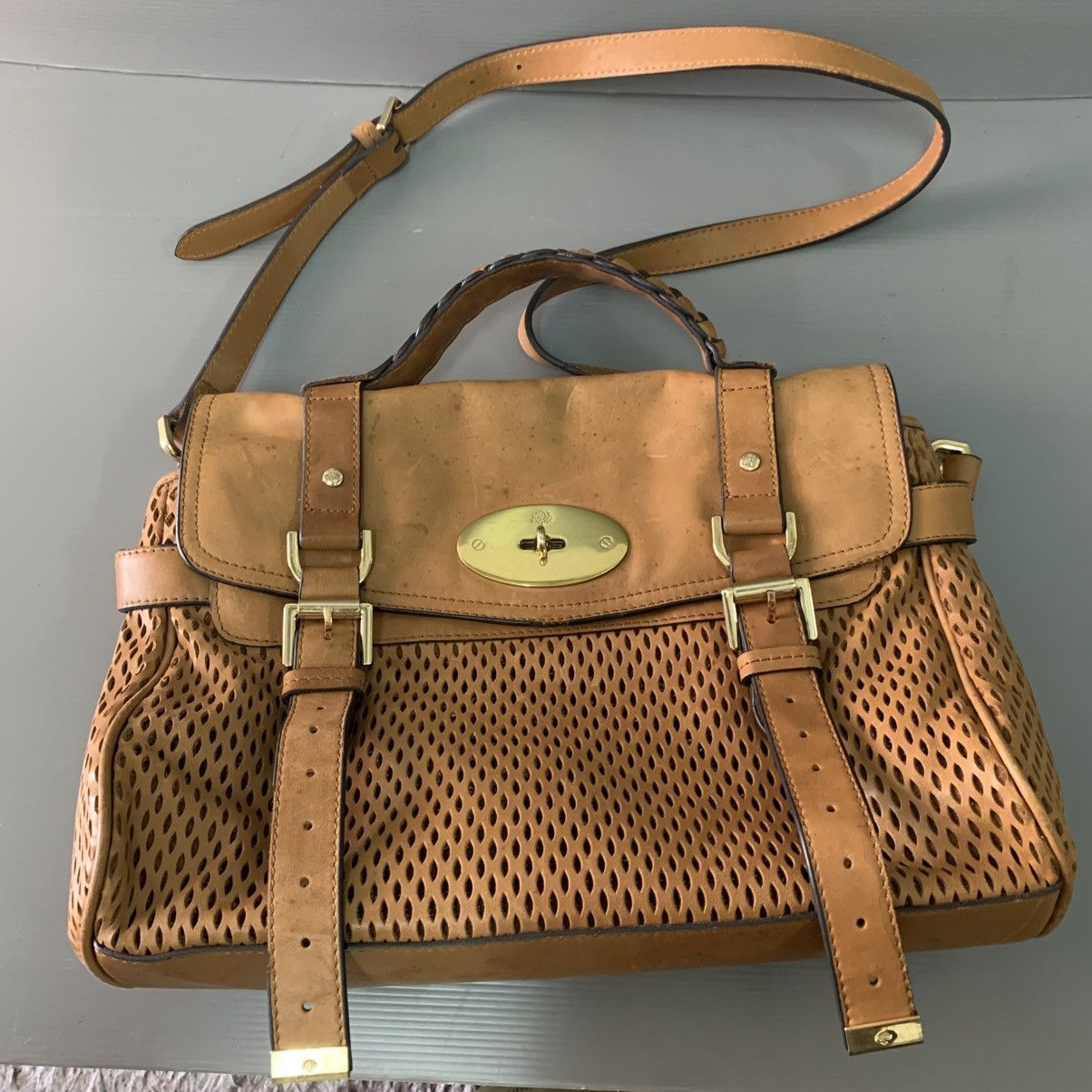 Mulberry Mulberry Leather Handbag Size ONE SIZE - 14 Thumbnail
