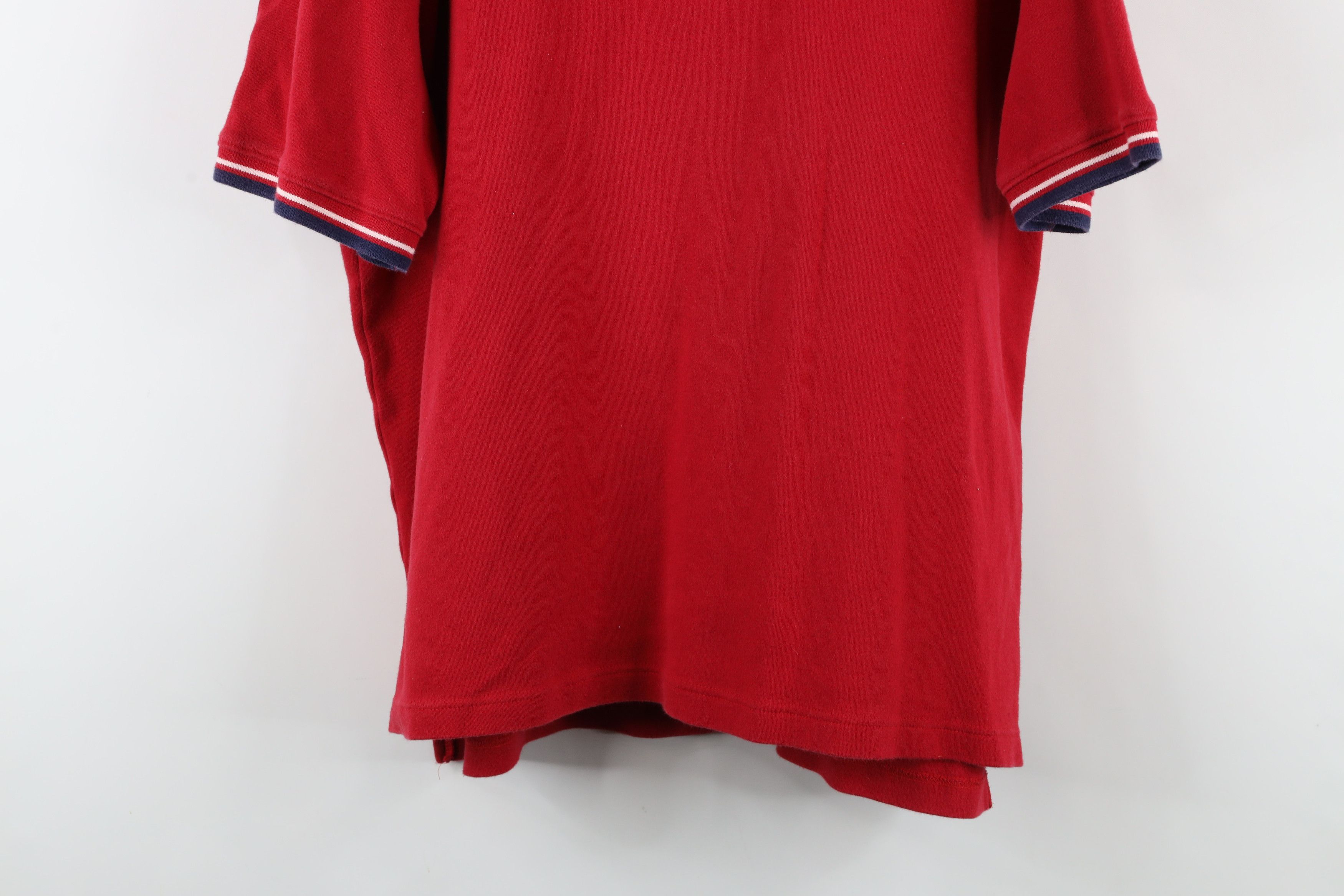 Vintage Vintage 90s Looney Tunes Bugs Bunny Golf Polo Shirt Red Size US L / EU 52-54 / 3 - 3 Thumbnail