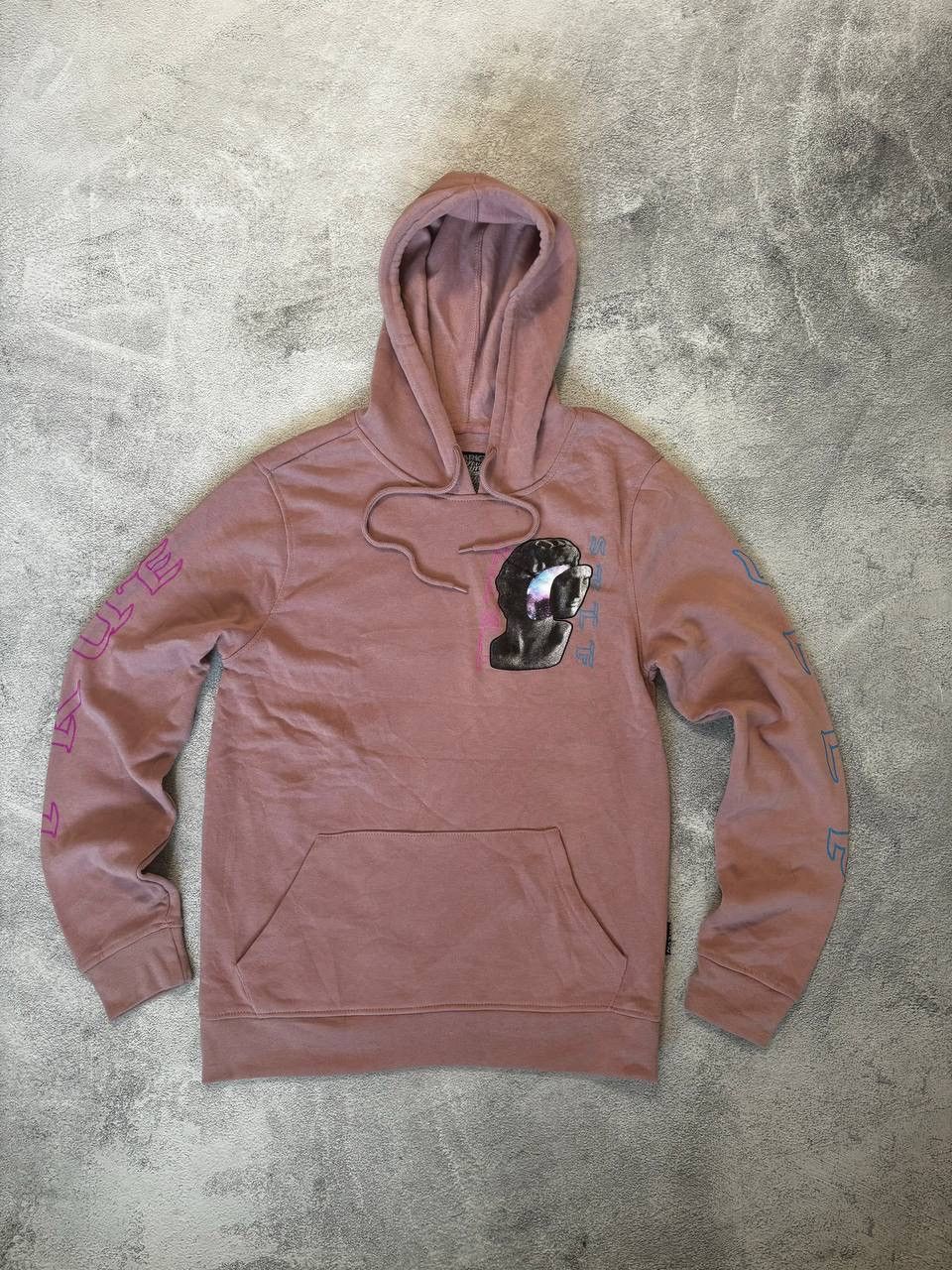 Ed Hardy × Japanese Brand Ed hardy x Christian Audigier style vntg futuristic hoodie Size US S / EU 44-46 / 1 - 2 Thumbnail