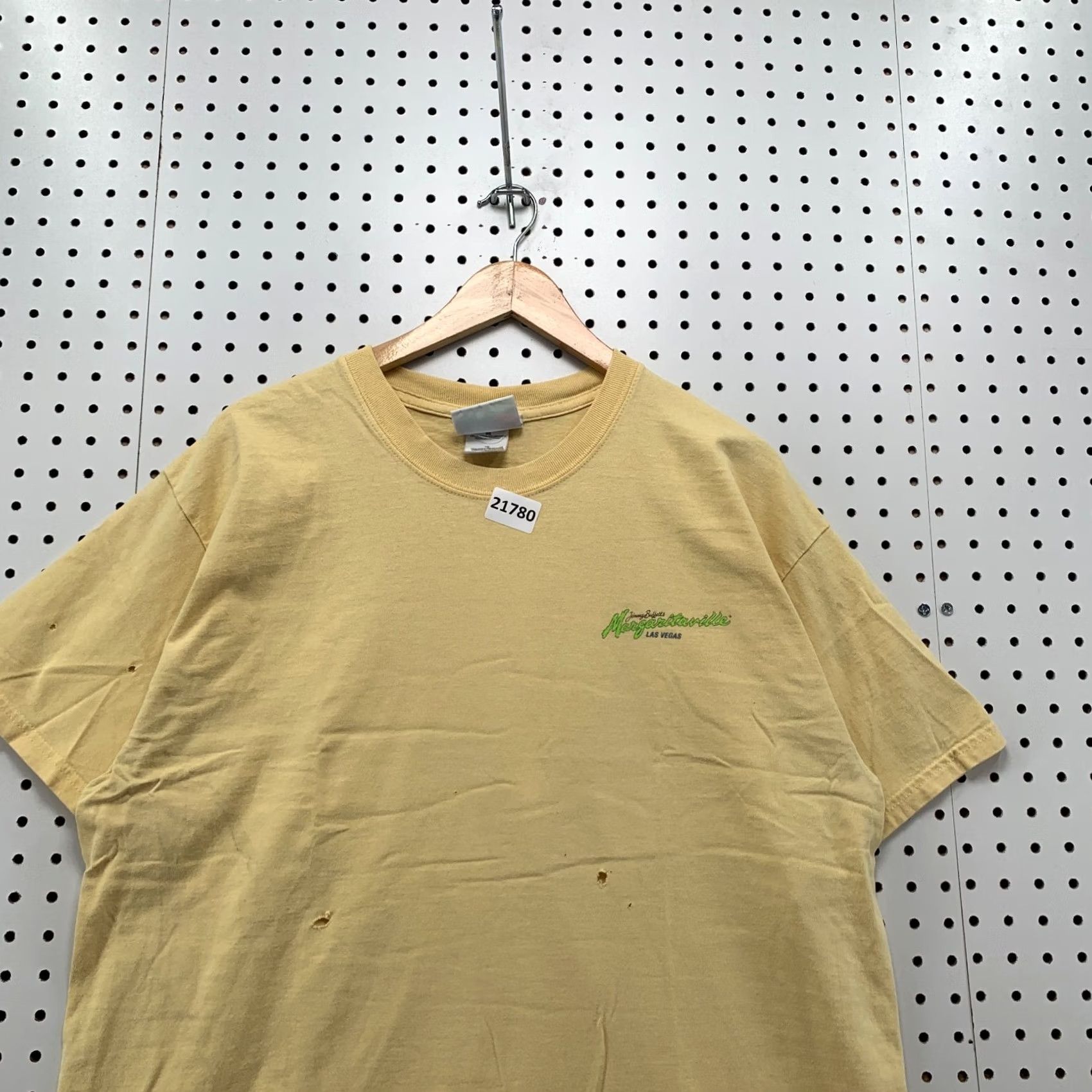 Vintage VINTAGE Margaritaville Shirt Yellow Adult XL Mens 23.5x29 Las Vegas Jimmy Buffett Margaritaville Shirt Yellow XL Mens Size US XL / EU 56 / 4 - 3 Thumbnail