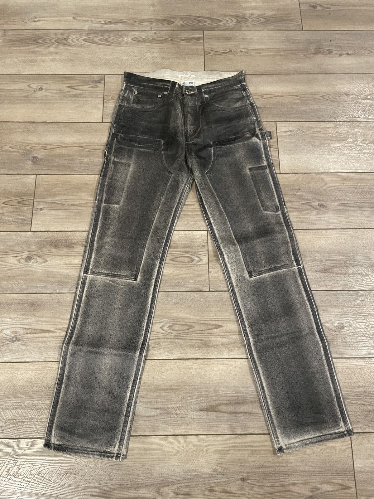 Helmut Lang Masc Lo Waxed Jeans