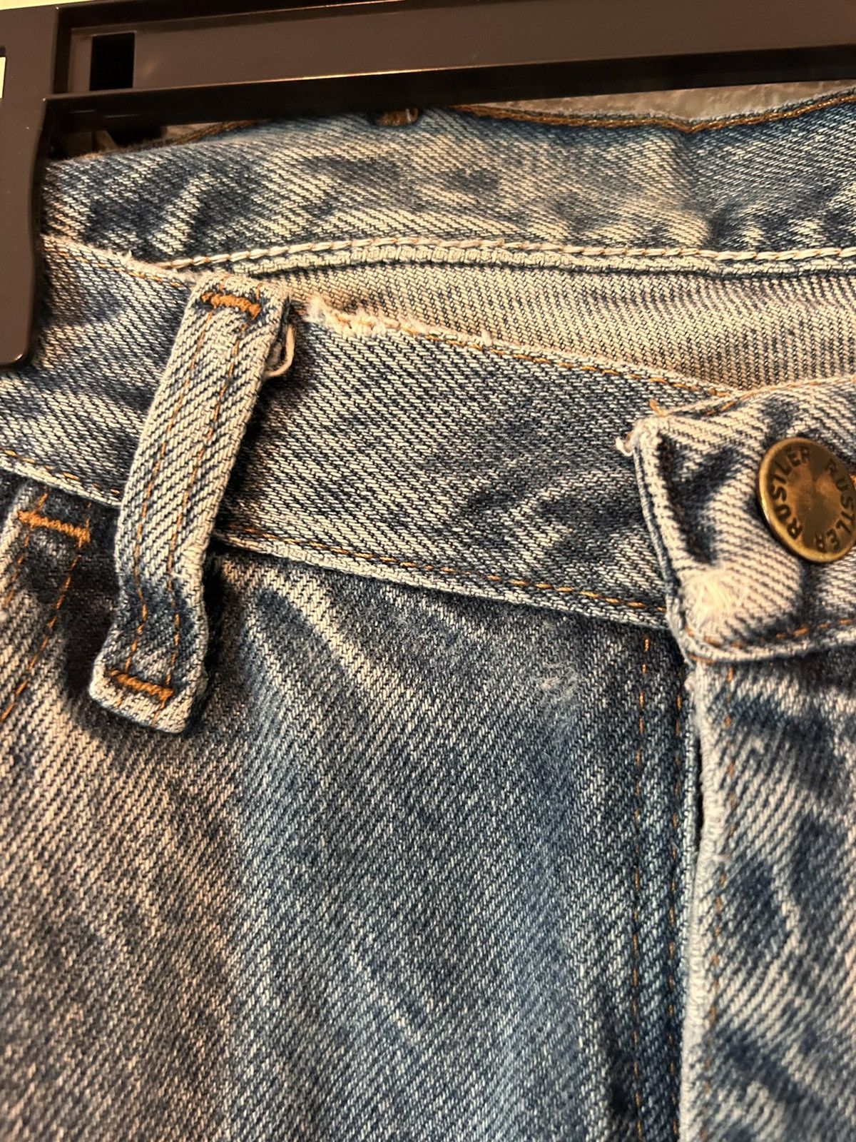 Rustler × Vintage Vintage Rustler Faded Jeans Size US 30 / EU 46 - 3 Thumbnail