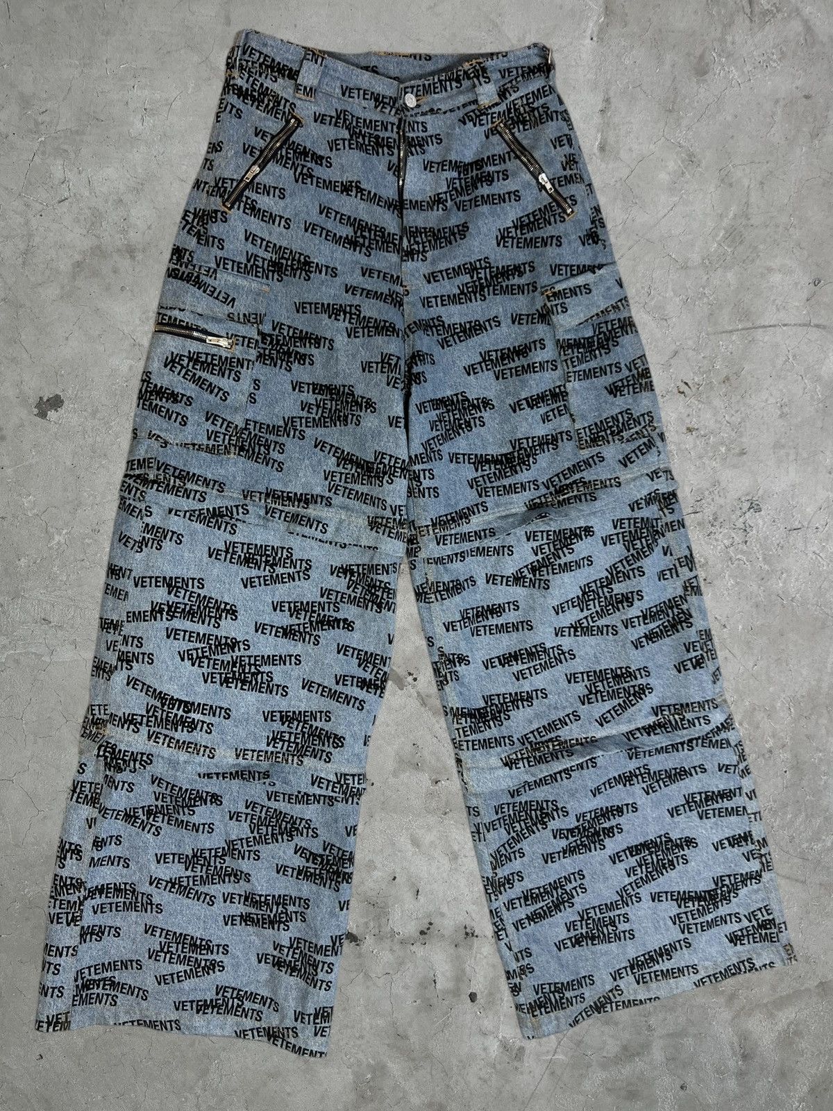 パンツ Vetements 23ss Transformer Cargo Pants VETEMENTS Green Transformer Camouflage Cargo Pants Vetements