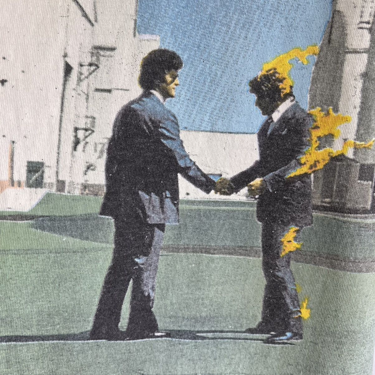 Anvil × Band Tees × Vintage VTG 2002 Pink Floyd Wish You Were Here Band Tee Shirt Size US XL / EU 56 / 4 - 4 Thumbnail