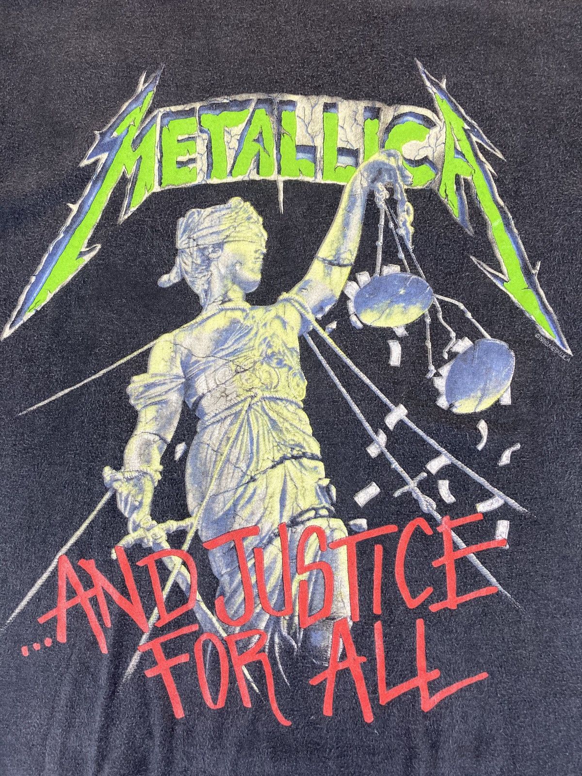 Metallica 1988 Metallica "...And Justice for All" Size US S / EU 44-46 / 1 - 4 Thumbnail