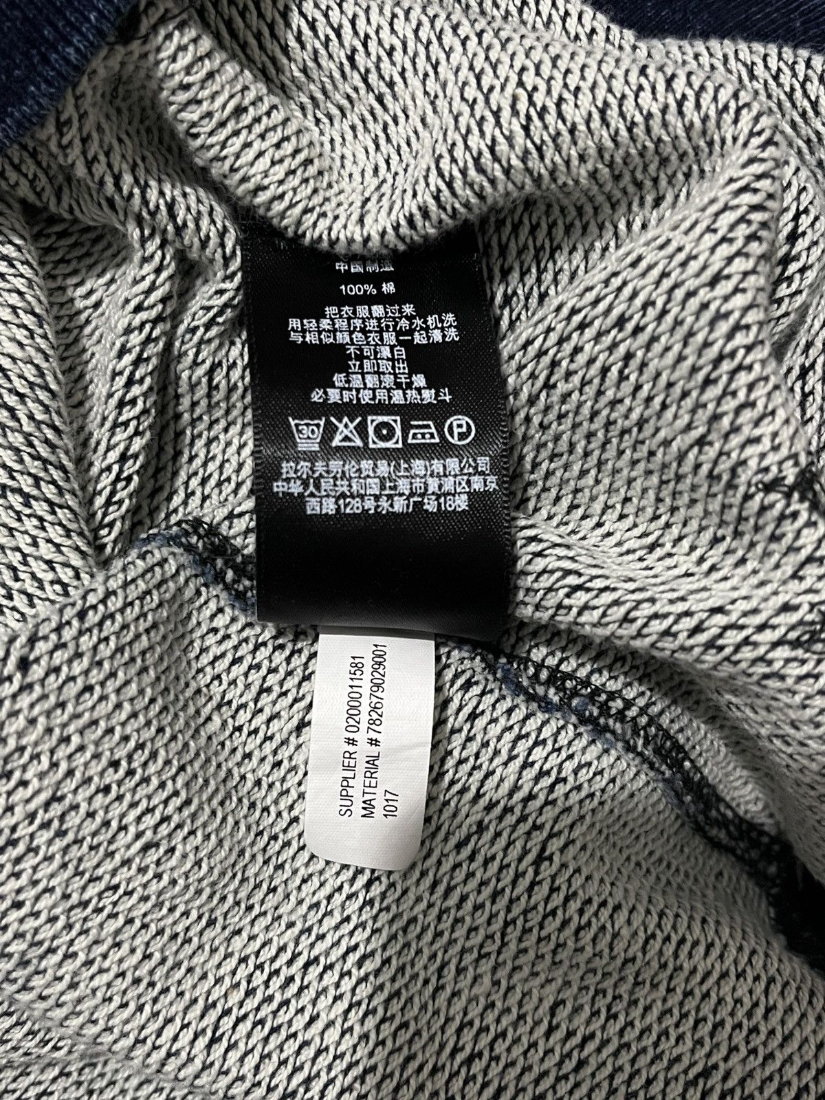 RRL Ralph Lauren Double RL polo ralph lauren indigo sweatshirt Size US S / EU 44-46 / 1 - 11 Thumbnail