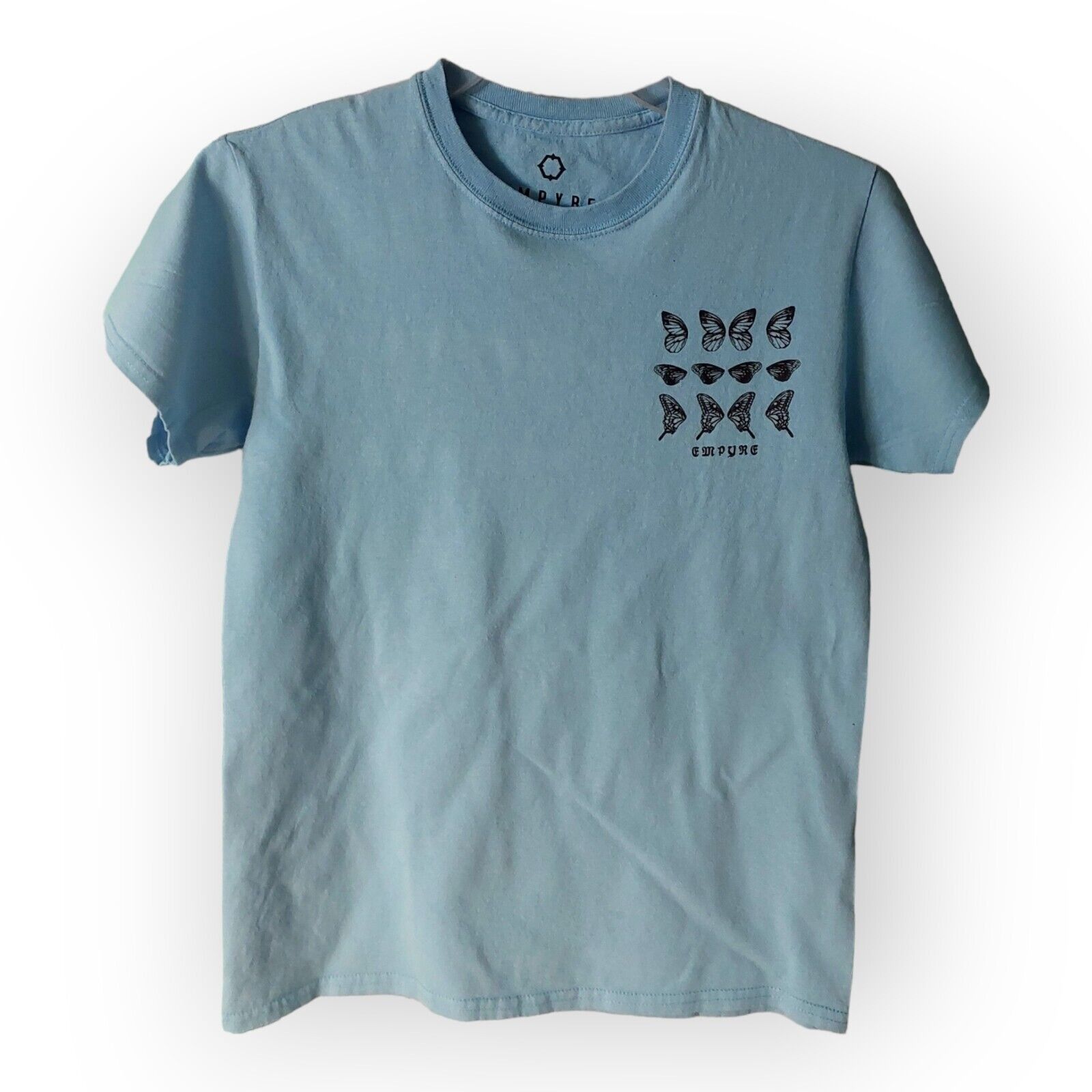 Empyre Empyre | Men's Relaxed Light Blue Short-Sleeve T-Shirt | Size US S / EU 44-46 / 1 - 4 Thumbnail