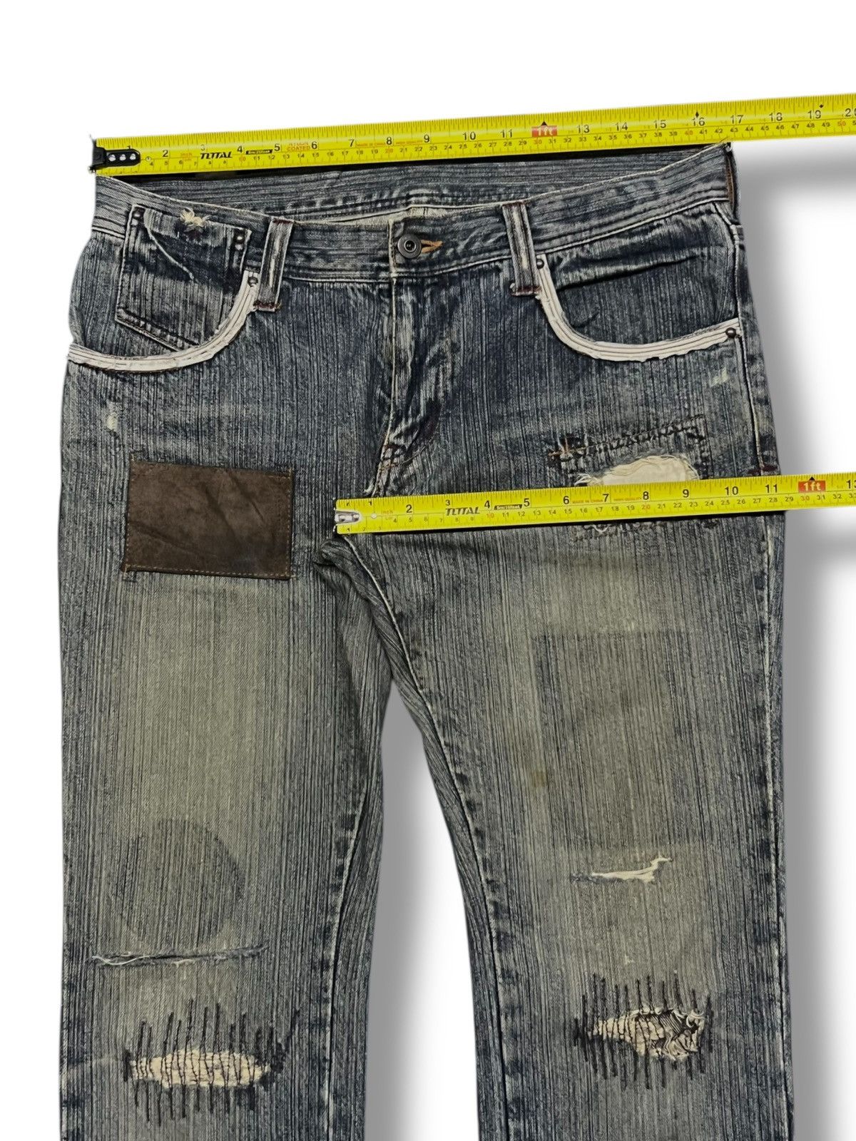 Hysteric Glamour Vintage Archive 2000s DIFFERENT by Rupert Edge Japan Denim Size US 33 - 14 Thumbnail