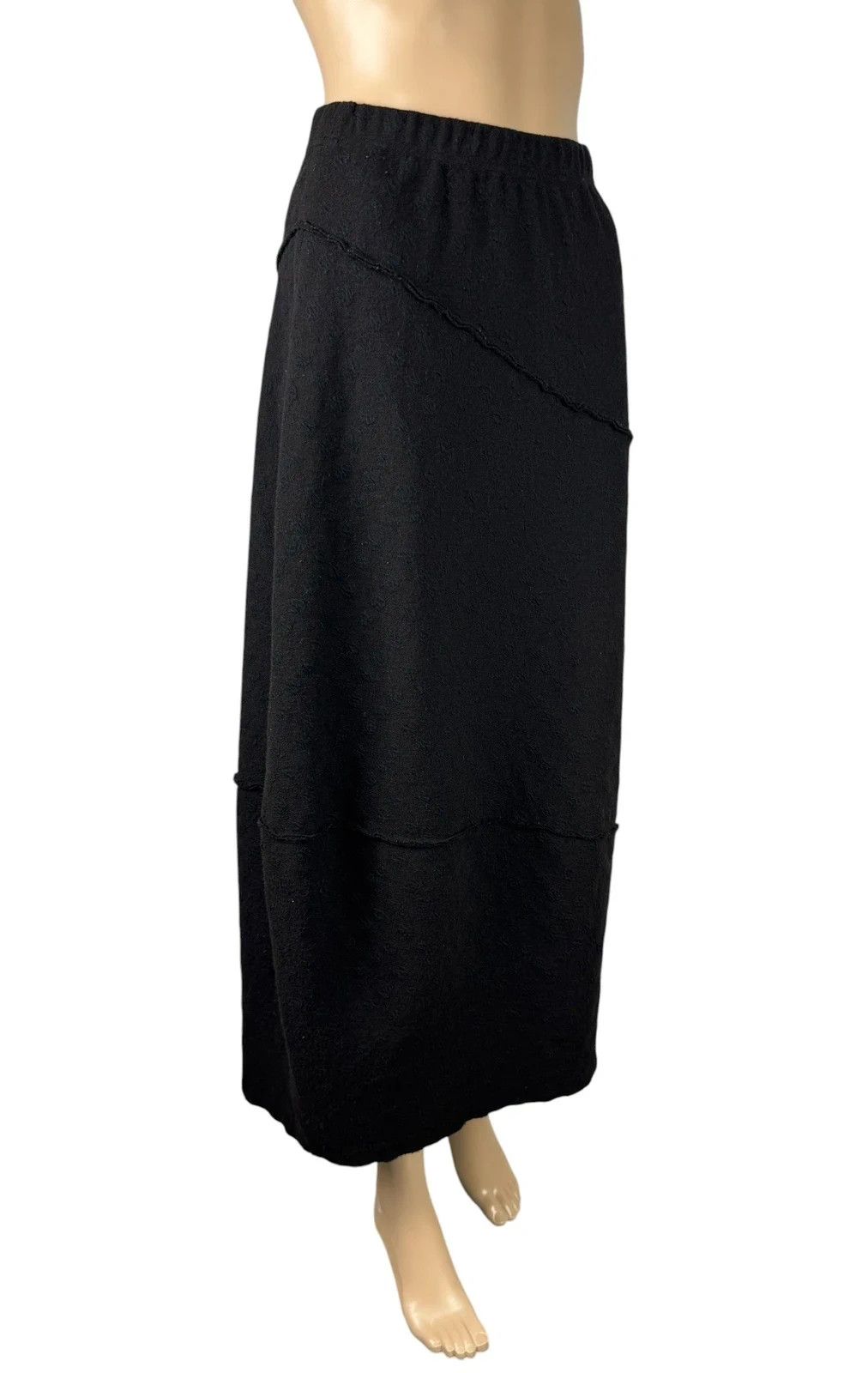 Other Heide Ost Knit Long Skirt Embroidery Wool Cotton Size 28" / US 6 / IT 42 - 2 Thumbnail