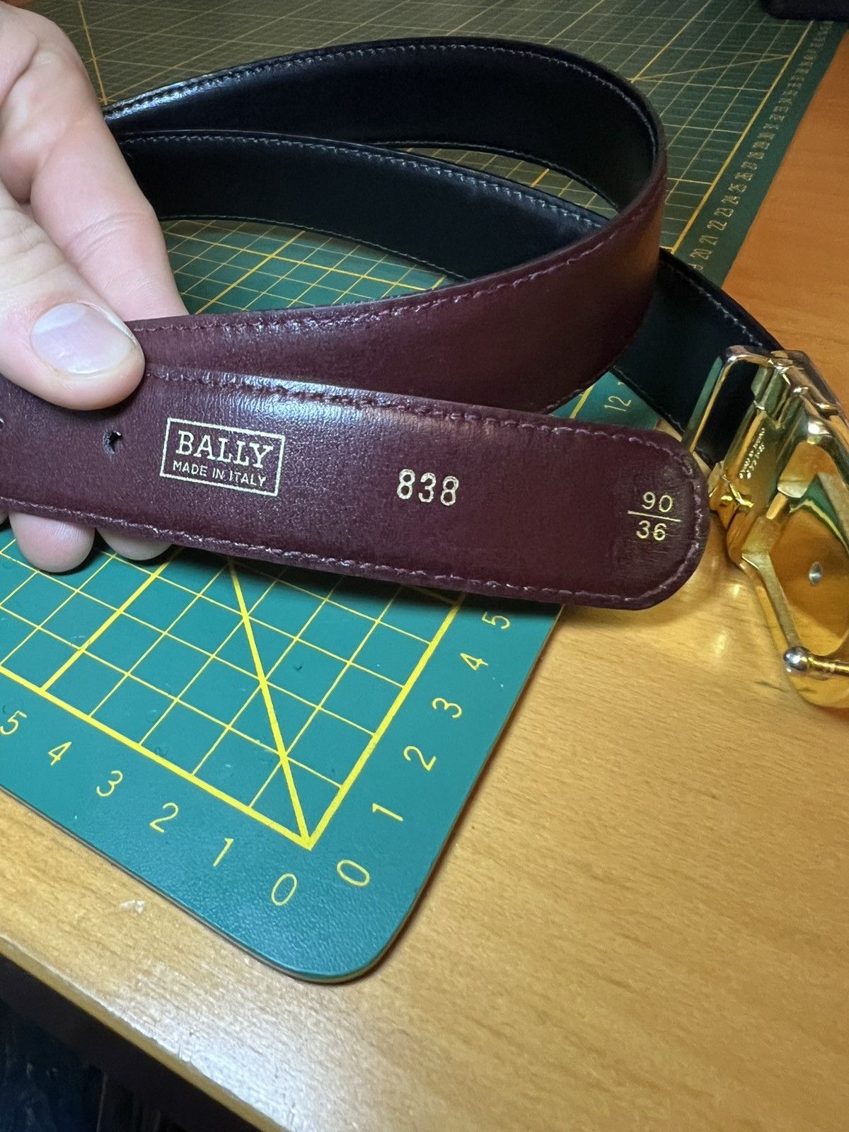 Bally Bally leather reversible belt Size ONE SIZE - 3 Thumbnail