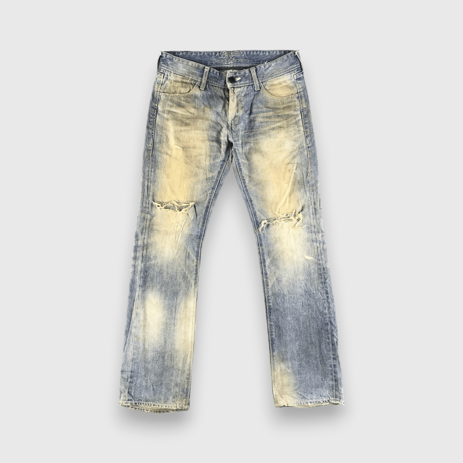 Murder License Vintage Vanquish X Murder License Jeans-J3794 Size US 34 / EU 50 - 1 Thumbnail