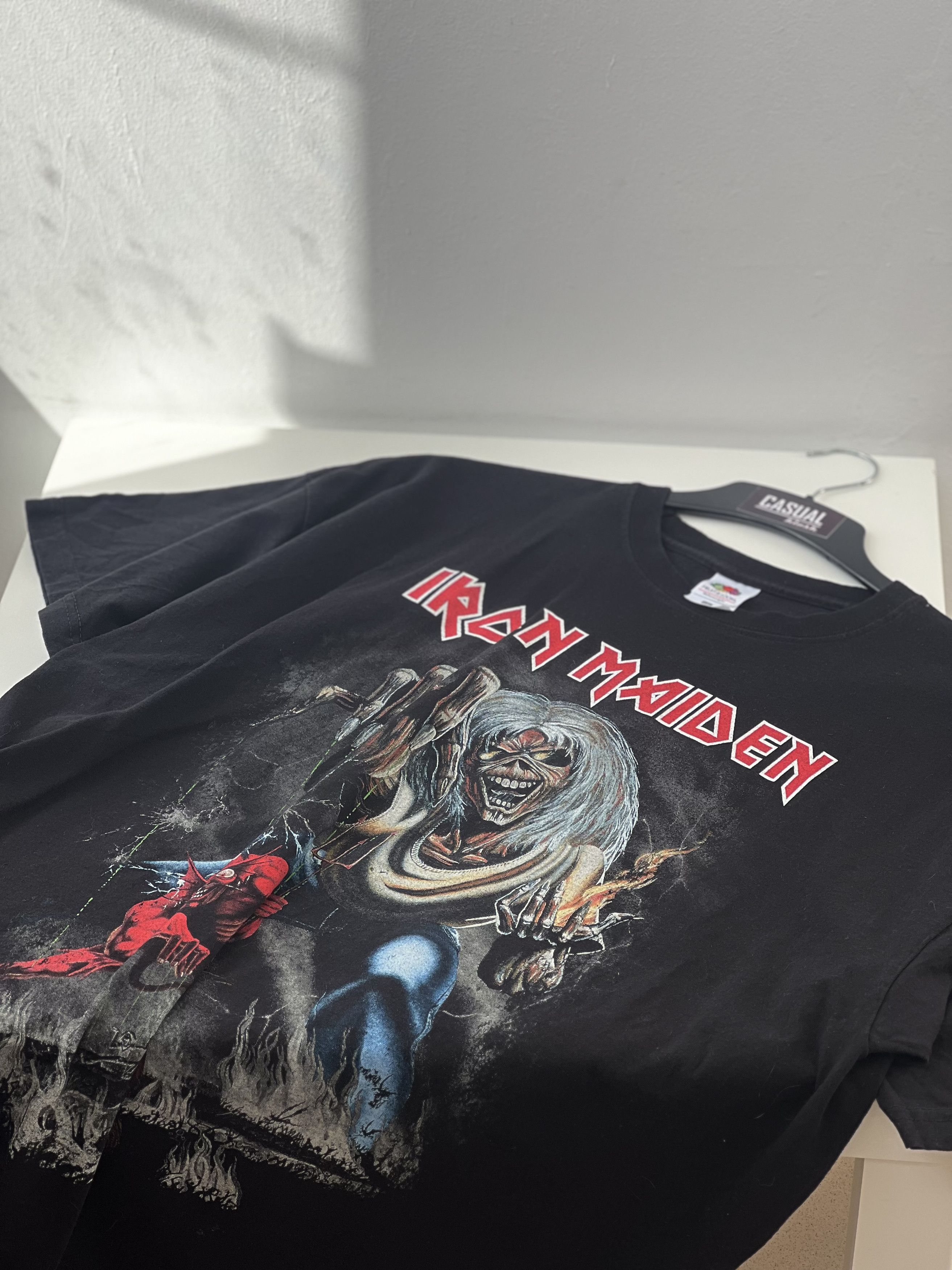Band Tees × Fruit Of The Loom × Iron Maiden Fruit of The Loom x Iron Maiden vintage t-shirt Tour 2010 Size US XXL / EU 58 / 5 - 8 Thumbnail