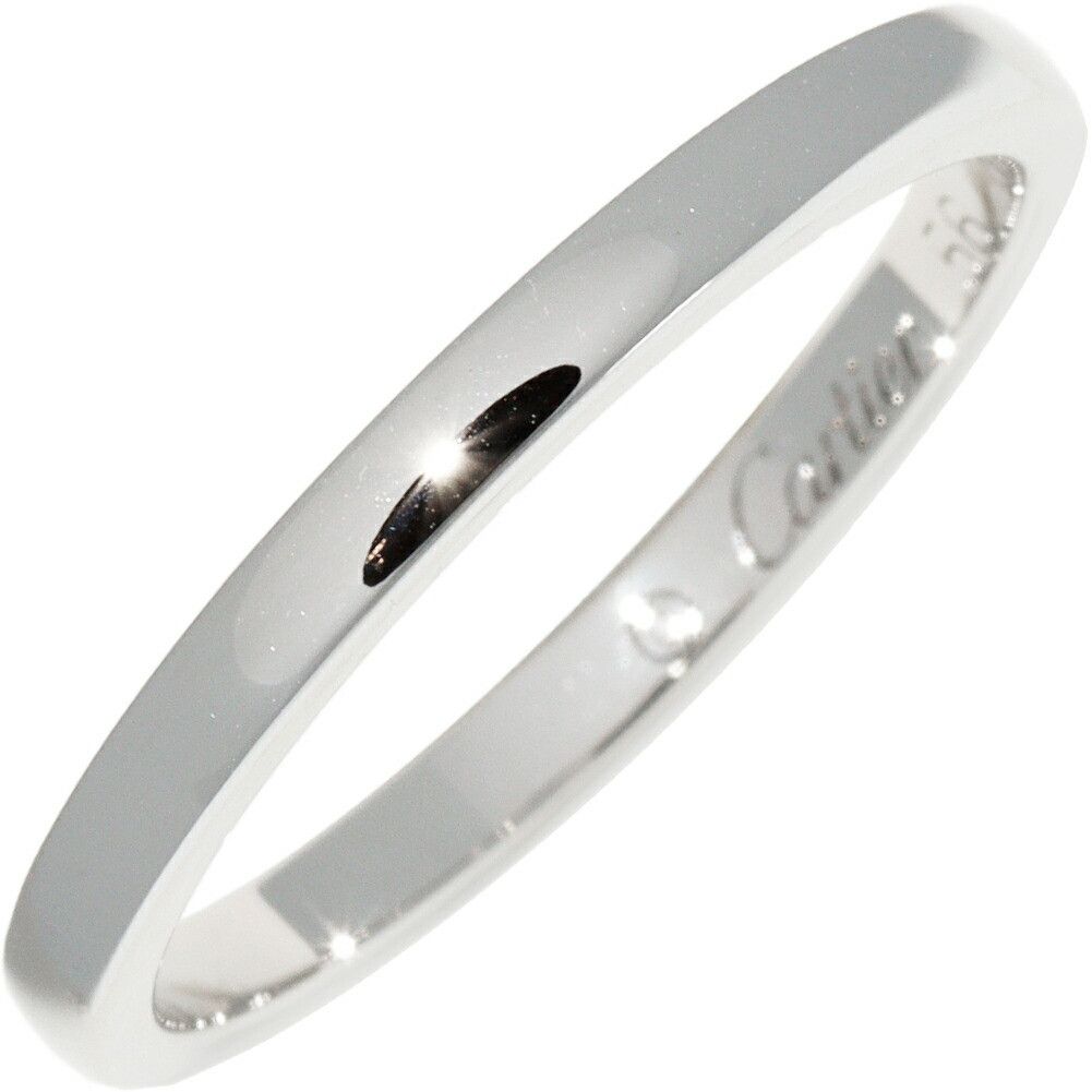 Cartier Cartier Cartier Pt950 Ballerine Wedding Ring Ring B40719 Size 15.5 Metal Ring B40719 DUTY FREE for USA Size ONE SIZE - 1 Thumbnail