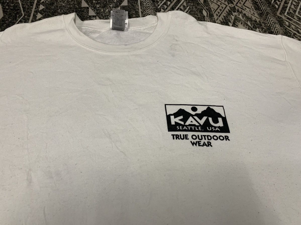 KAVU Y2K OG KAVU OUTDOOR SWEATSHIRT BIG LOGO Size US L / EU 52-54 / 3 - 3 Thumbnail