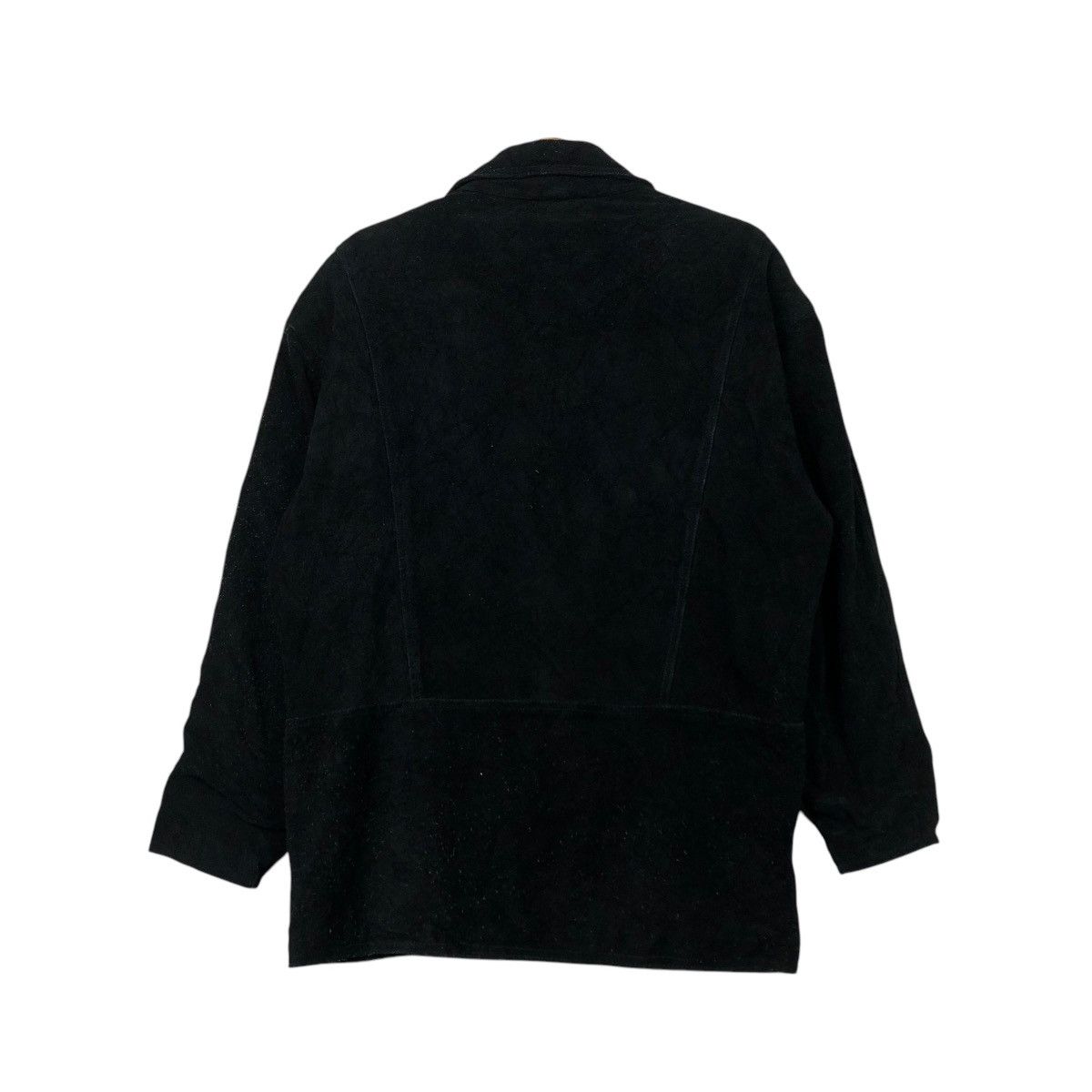 Japanese Brand 🔥VINTAGE LEATHER JACKET DOUBLE BREAST LEATHER & HIDE Size US L / EU 52-54 / 3 - 8 Thumbnail