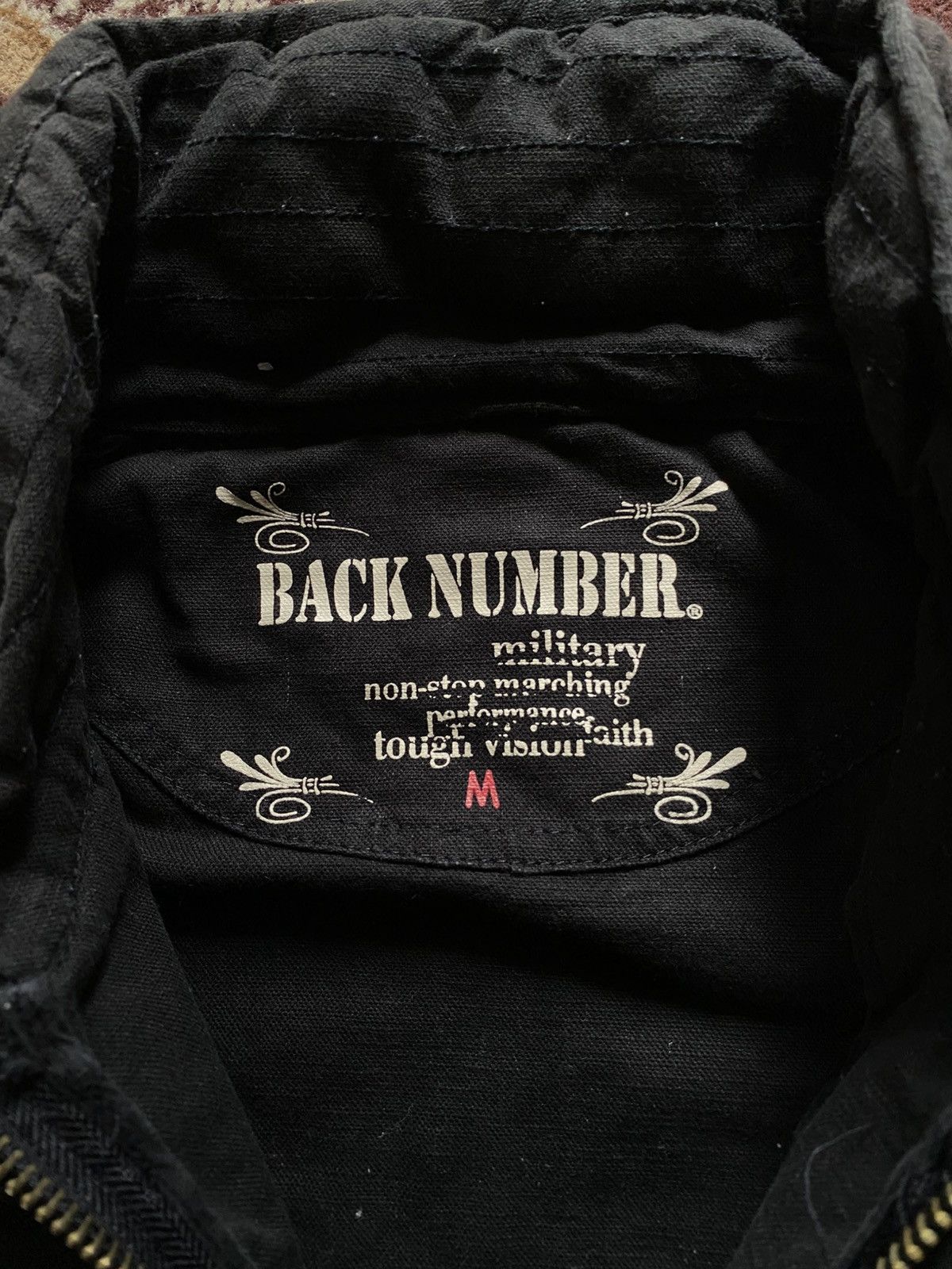 If Six Was Nine Back Number Bono Military Jacket Size US M / EU 48-50 / 2 - 8 Thumbnail