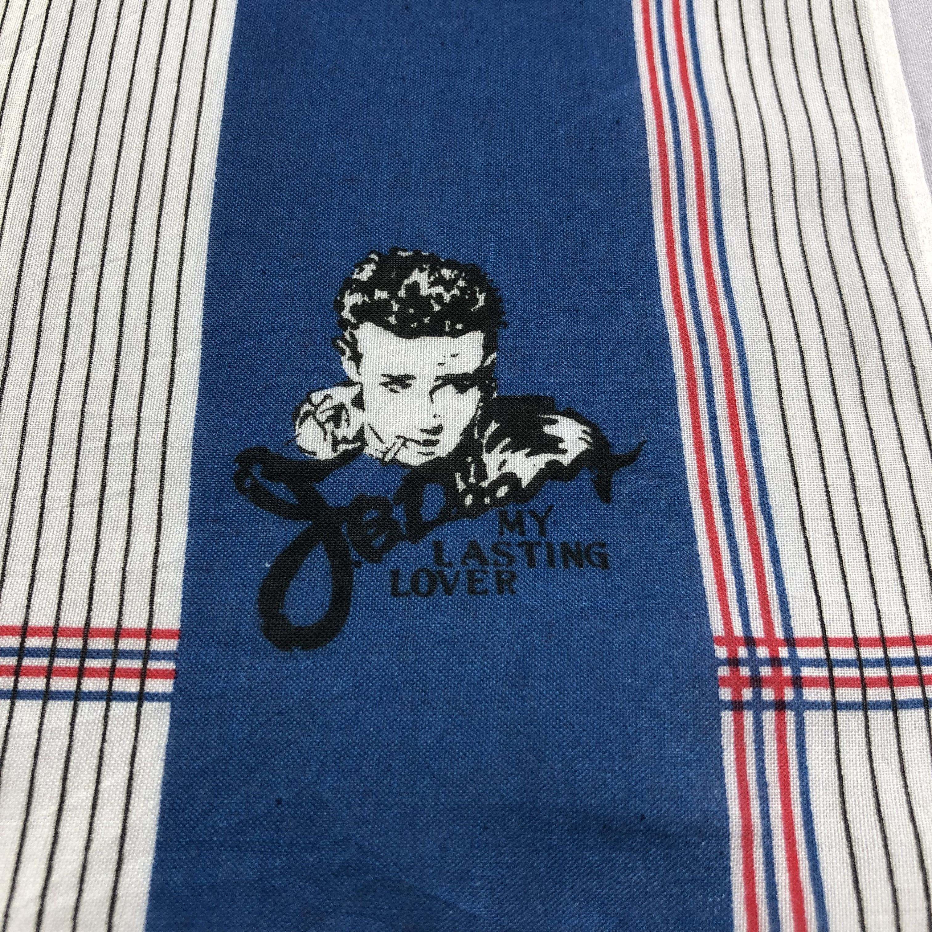 Vintage Vintage James Dean Handkerchief Neckerchief Bandana H1623 Size ONE SIZE - 4 Thumbnail