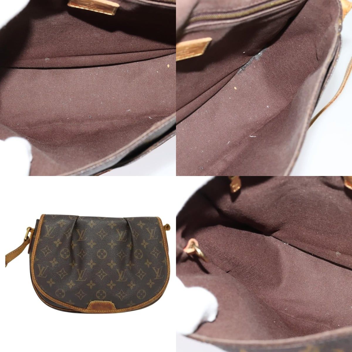 Louis Vuitton LOUIS VUITTON Monogram Menilmontan PM Shoulder Bag M40474 Size ONE SIZE - 10 Thumbnail
