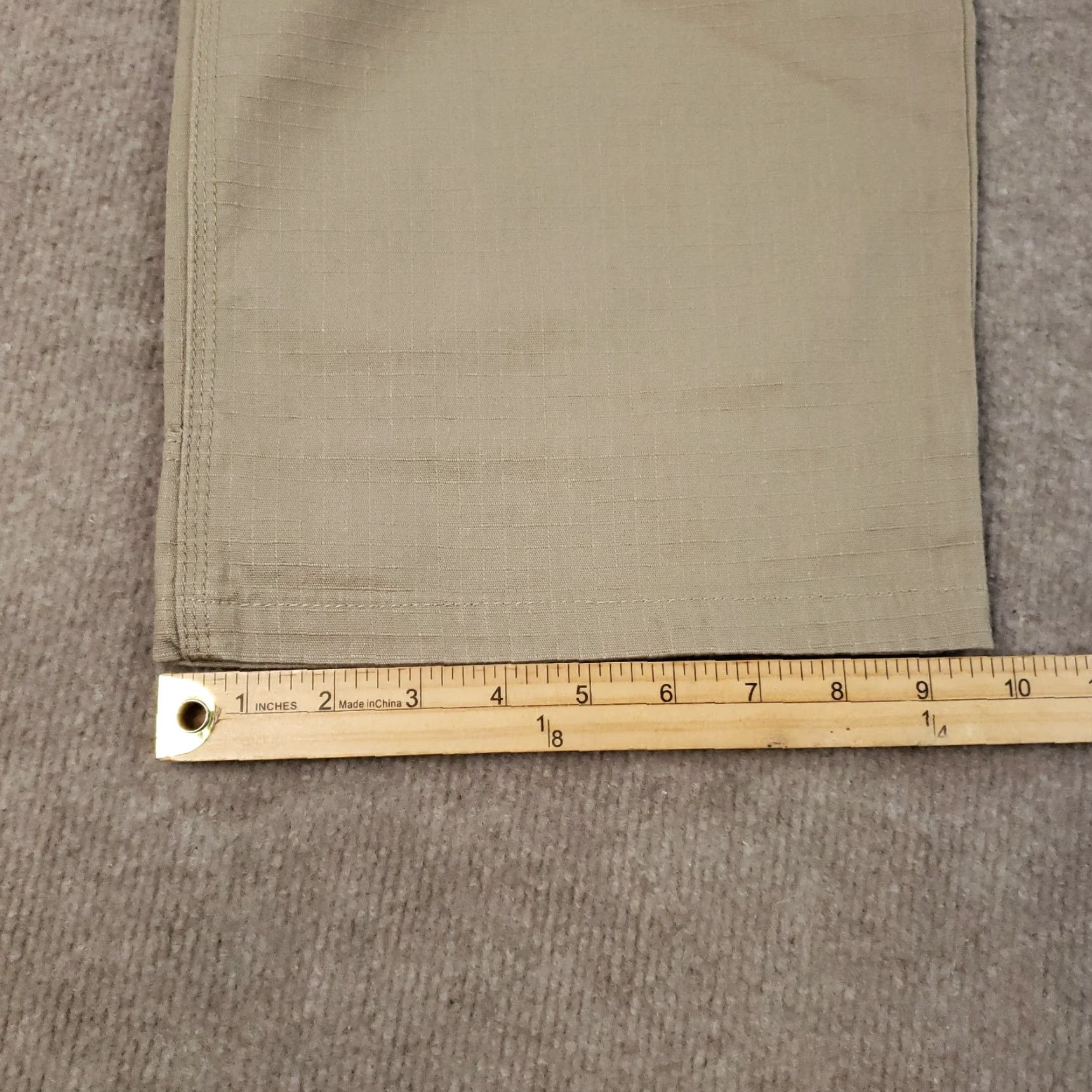 Vintage Gravel Gear Carpenter Pants Men's 42x30 Brown Relaxed Fit Workwear 5-Pocket Ripstop Size US 42 / EU 58 - 4 Thumbnail