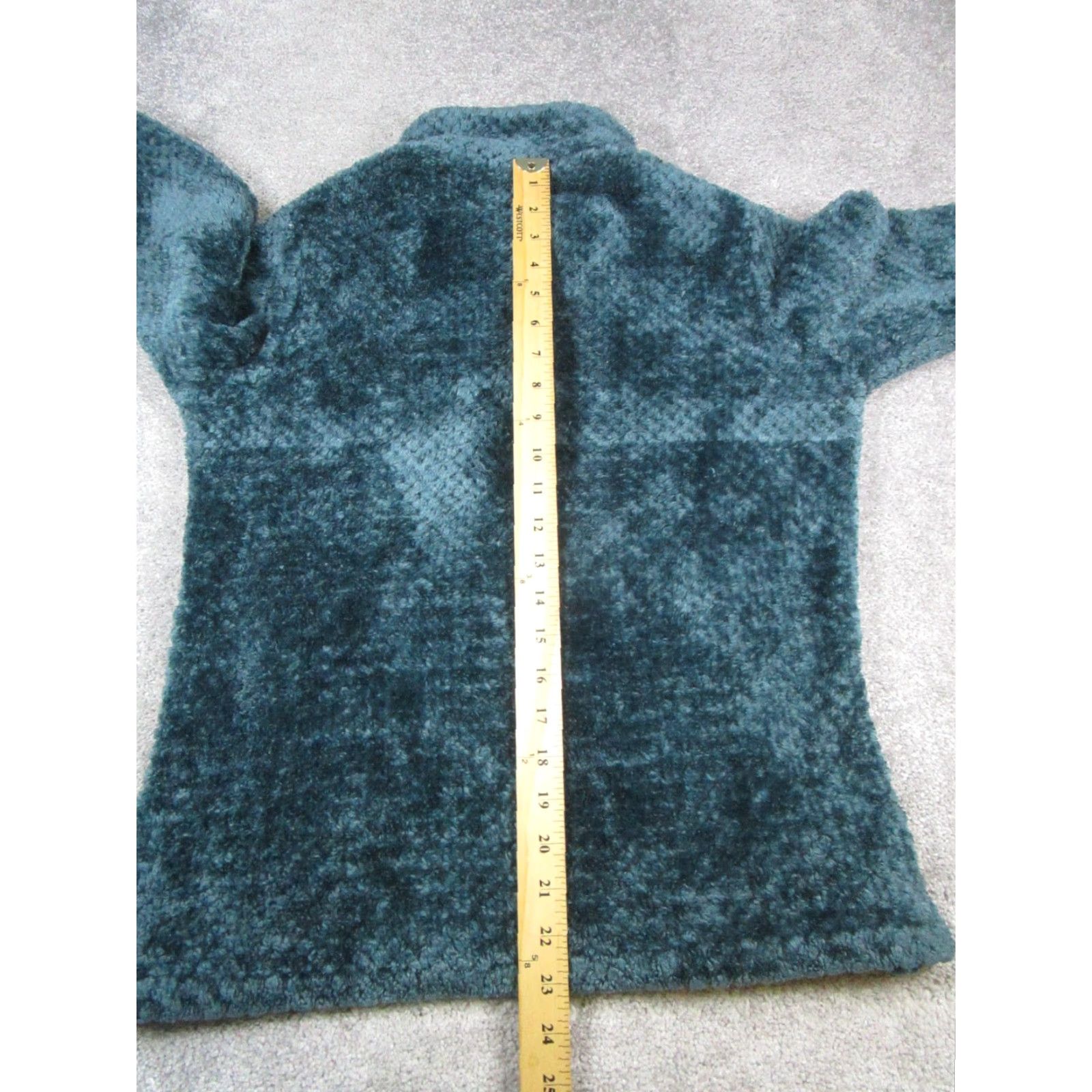 Vintage Columbia Jacket Womens Medium Blue Quartezip Hiking Sherpa Fleece Size M / US 6-8 / IT 42-44 - 7 Thumbnail