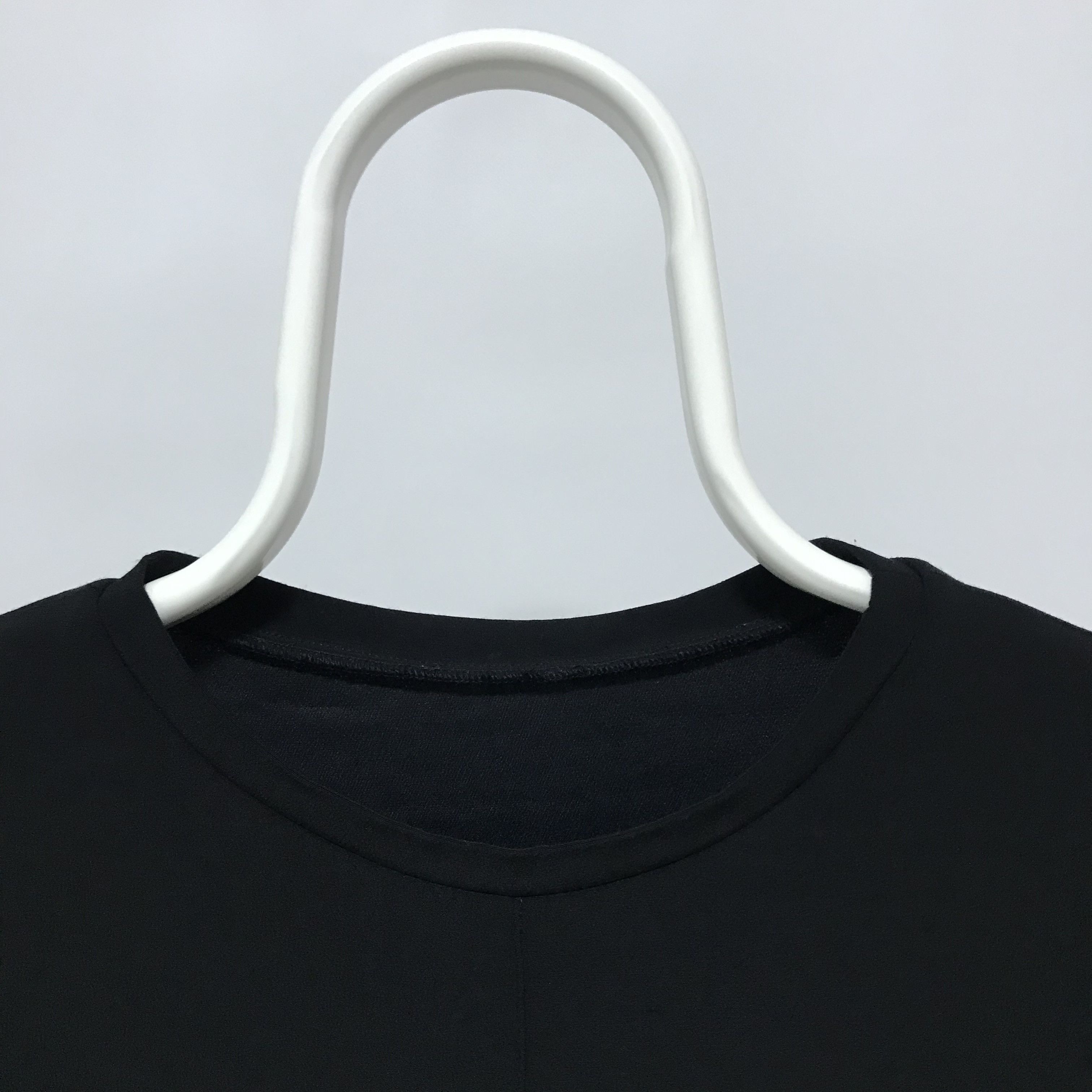 Sandro SANDRO Paris T-Shirt Crepe Top Crop Contrast Pocket Tee Size S / US 4 / IT 40 - 6 Thumbnail
