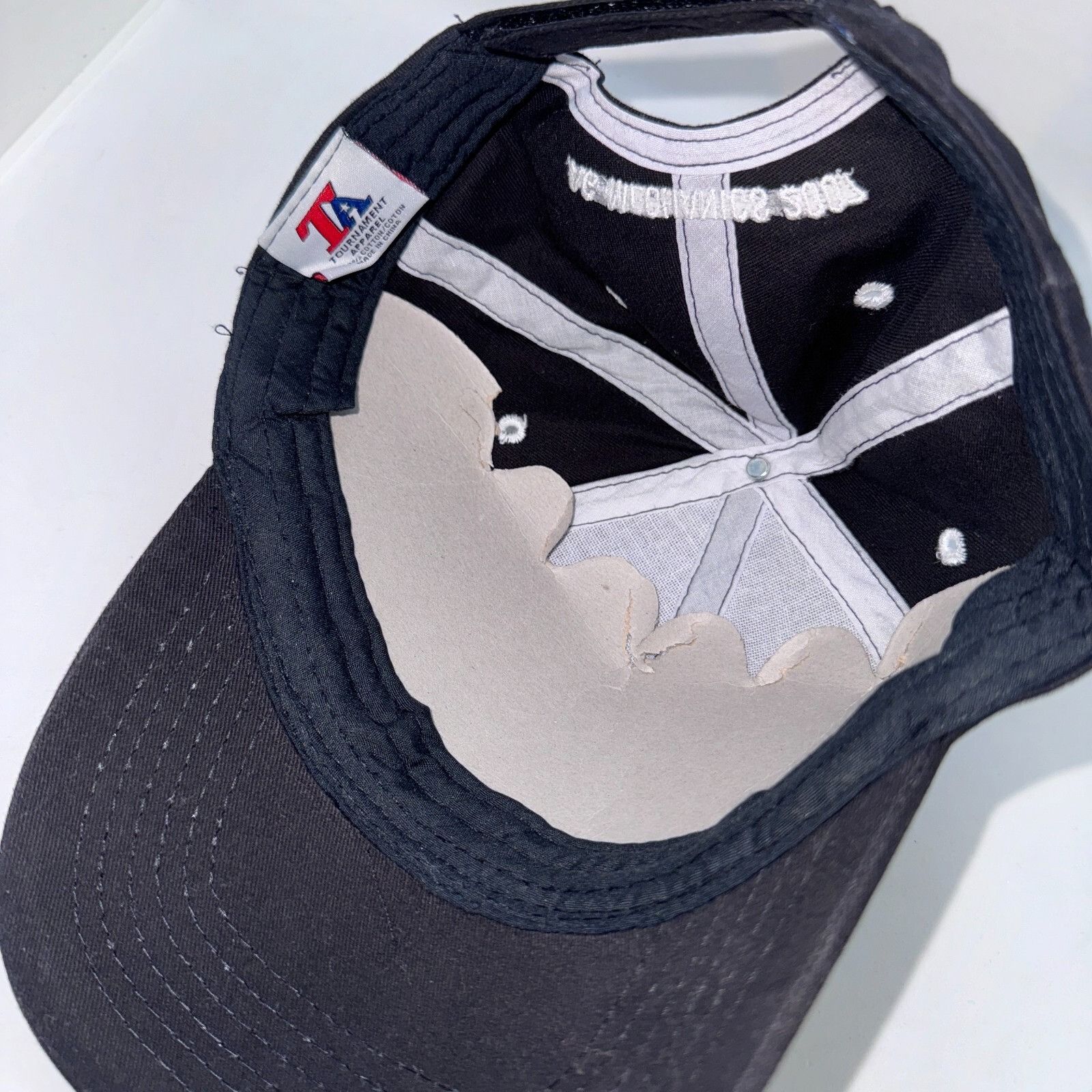 Other San Antonio Stock Show & Rodeo Black Strapback Hat AG Mechan Size ONE SIZE - 4 Thumbnail