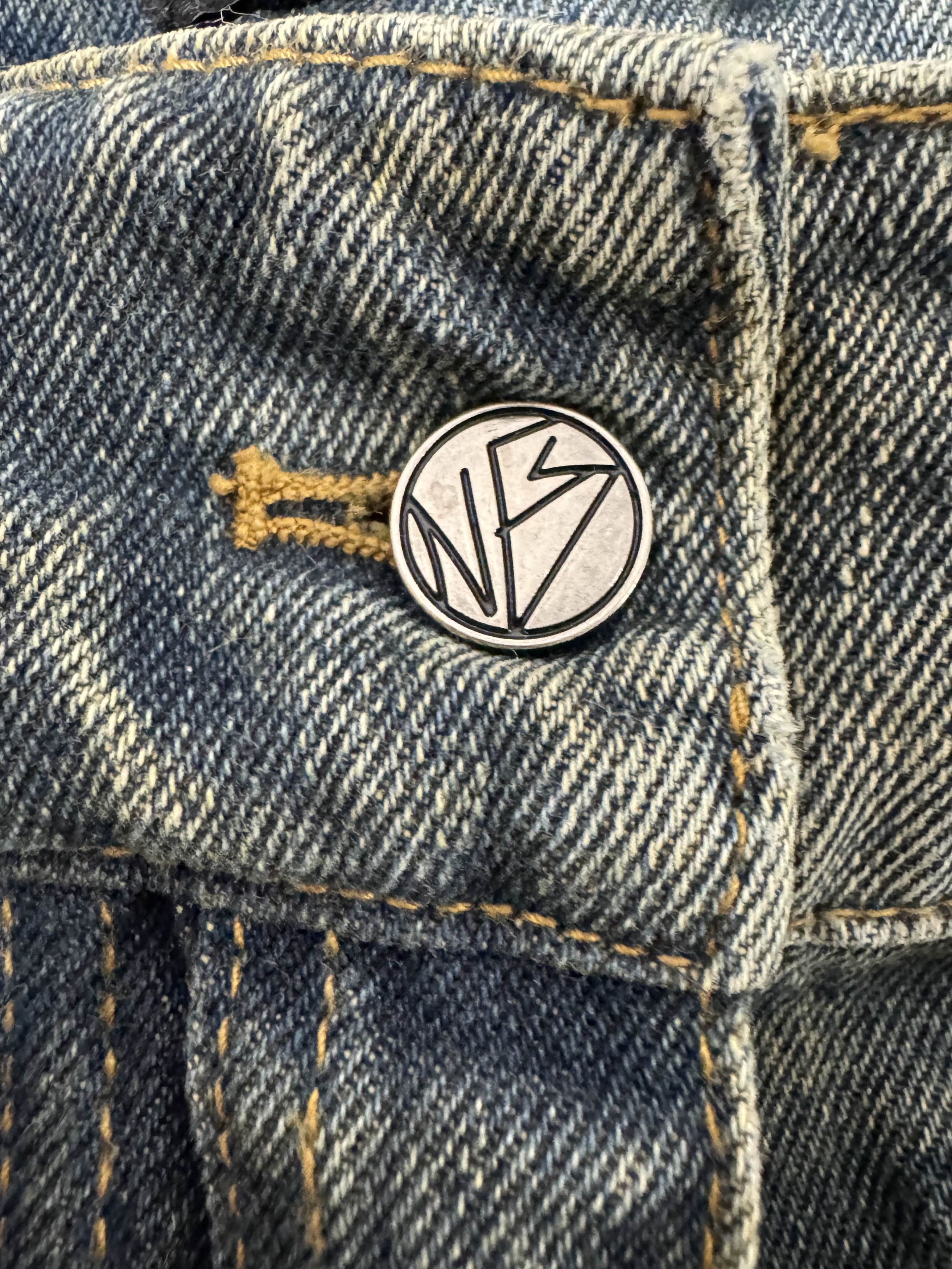 No Faith Studios NO/FAITH STUDIOS - wave heavy denim Size US 30 / EU 46 - 4 Thumbnail