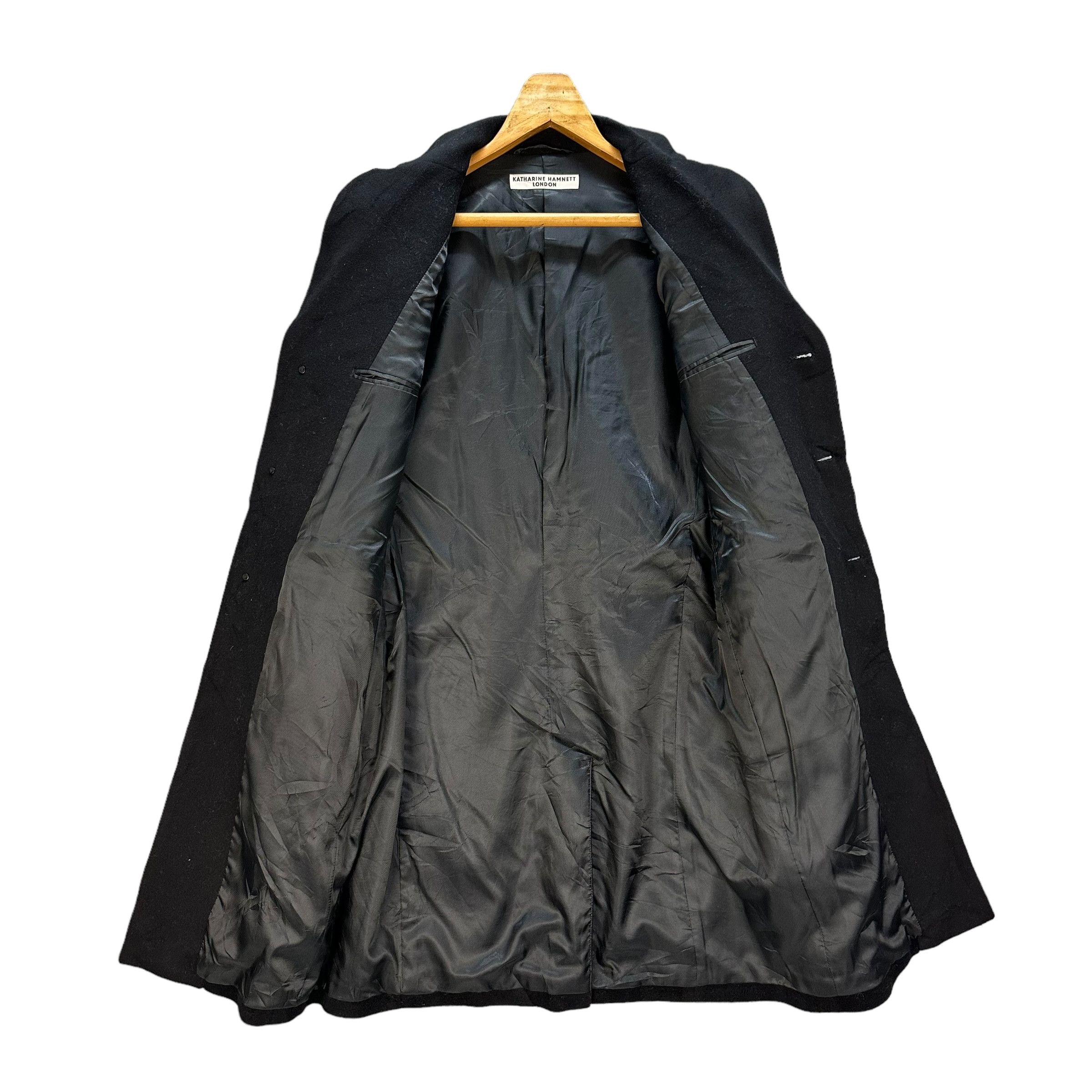 Katharine Hamnett London KATHARINE HAMNETT LONDON Wool Long Coat #A48-1132 Size US M / EU 48-50 / 2 - 6 Thumbnail