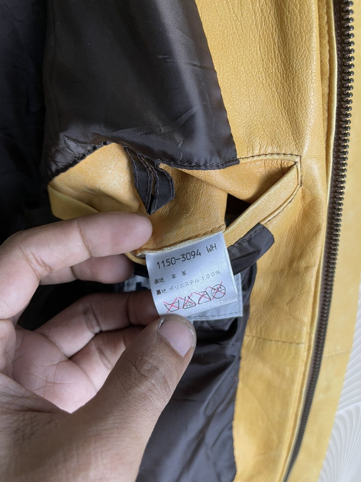 Designer × Japanese Brand × Vintage VINTAGE BARASSI MILANO LEATHER CHORE JACKET RARE Size US M / EU 48-50 / 2 - 18 Thumbnail