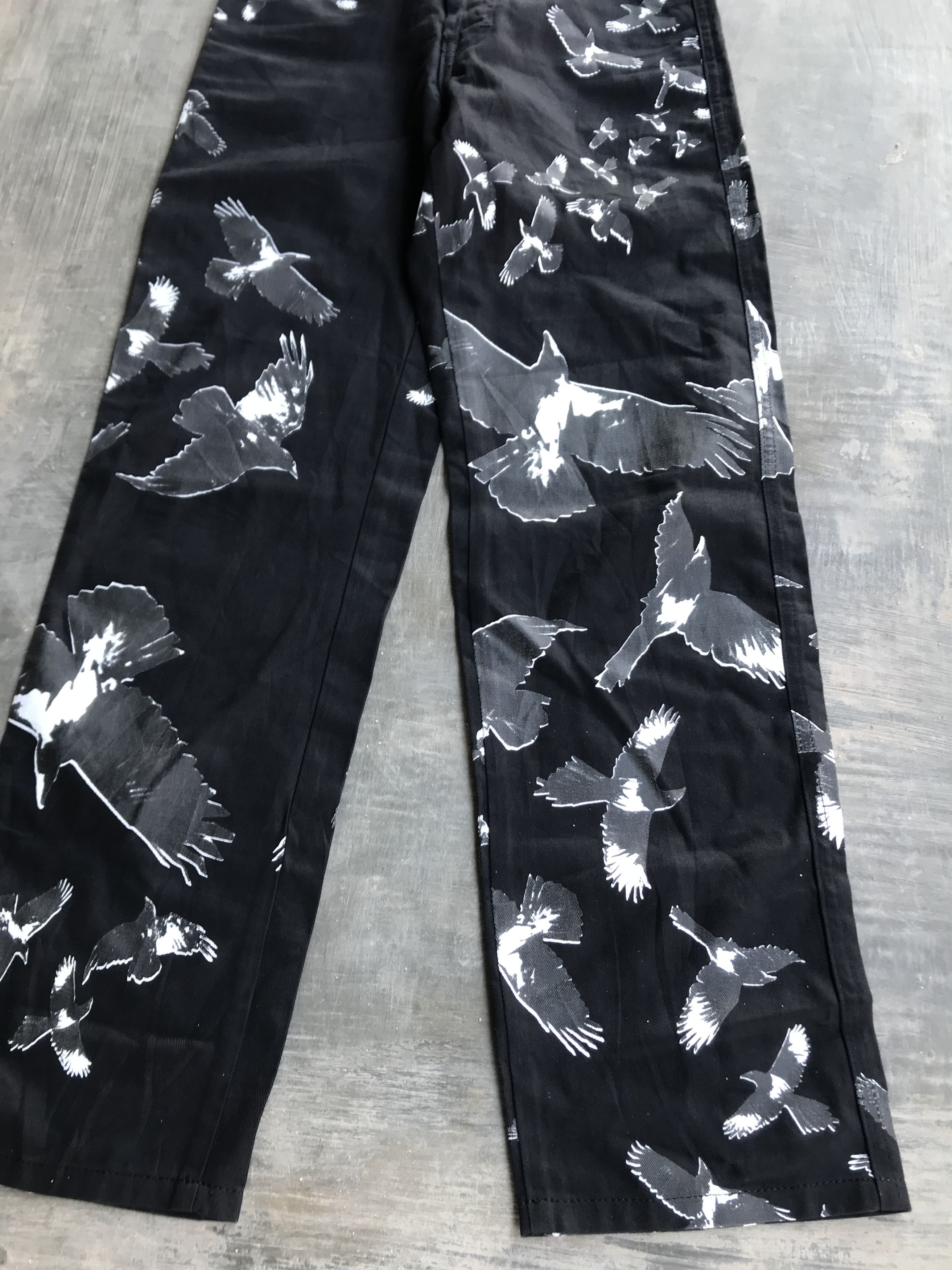 Dexter Wong 90s Dexter Wong All-Over Flying Birds Print Size US 28 / EU 44 - 3 Thumbnail