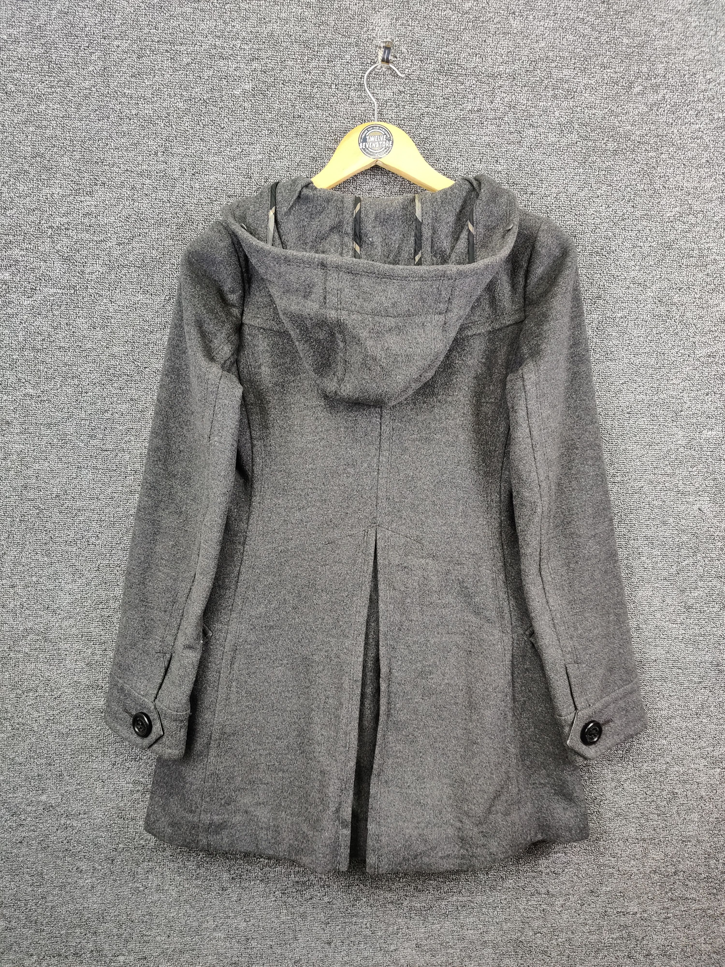 Burberry Burberry London Blue Label Brit Single Breasted Wool Coat Size S / US 4 / IT 40 - 6 Thumbnail