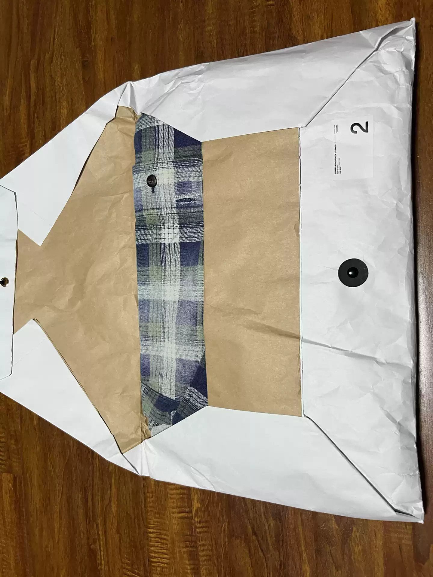 Visvim VisvimVisvim 21aw LUMBER KHADI CHECK L/S DMGD-2504 Size US M / EU 48-50 / 2 - 2 Thumbnail