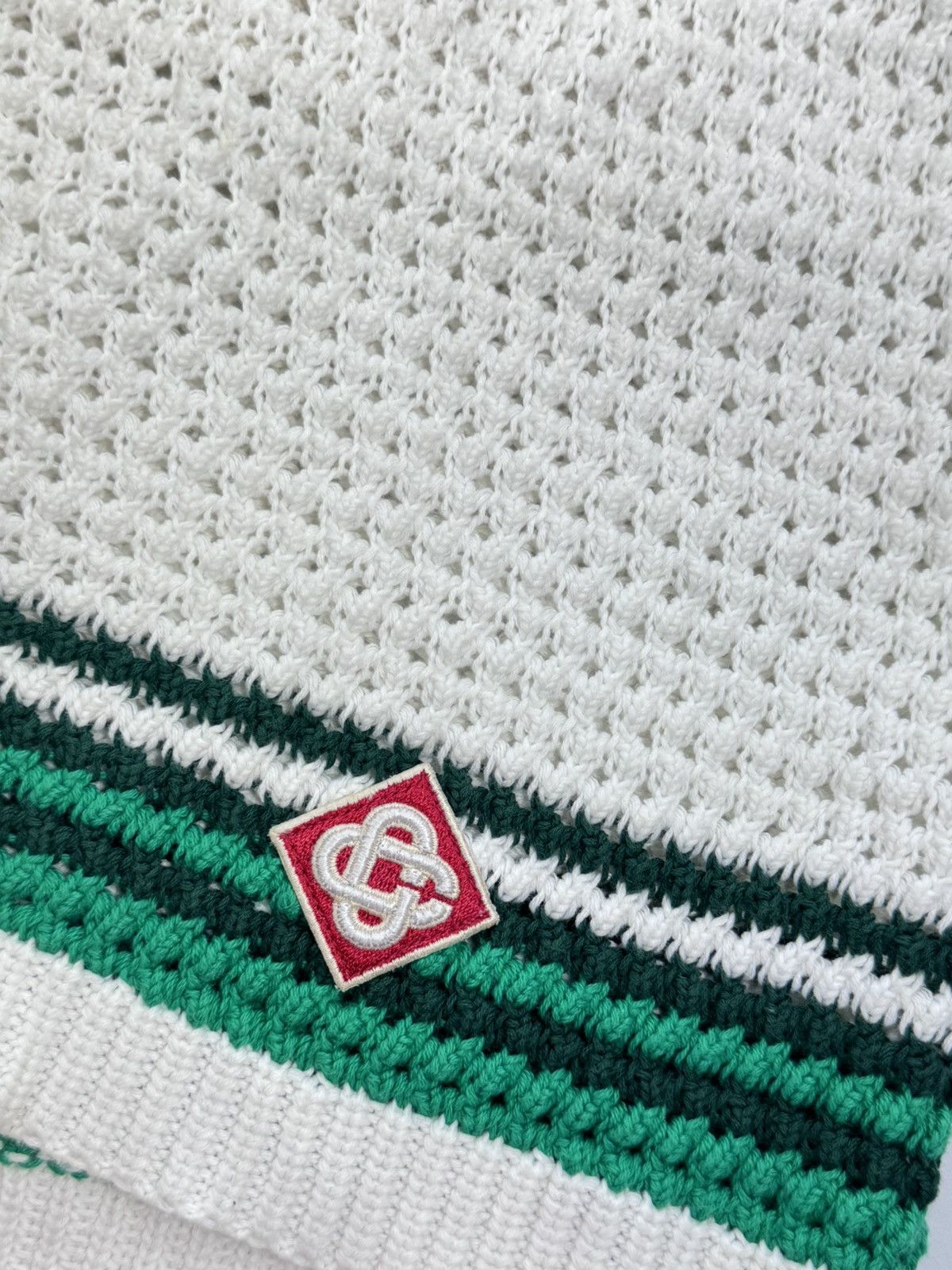 Casablanca LOGO KNIT SHORTS Size US 34 / EU 50 - 10 Thumbnail