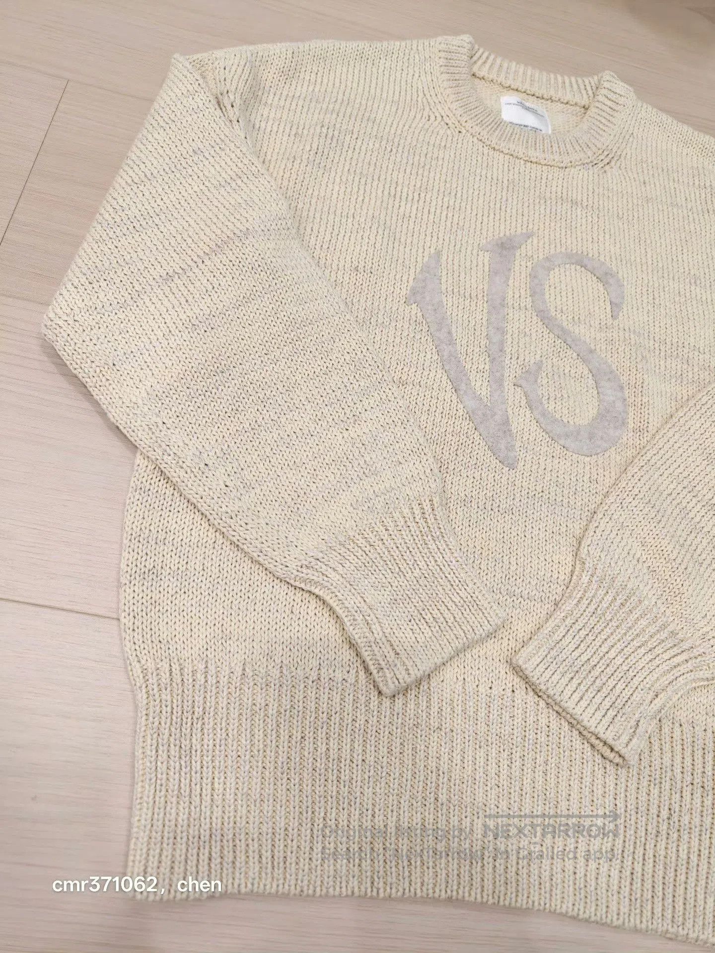 Visvim VISVIM 23SS Letterman Crew Knit. Size US M / EU 48-50 / 2 - 3 Thumbnail