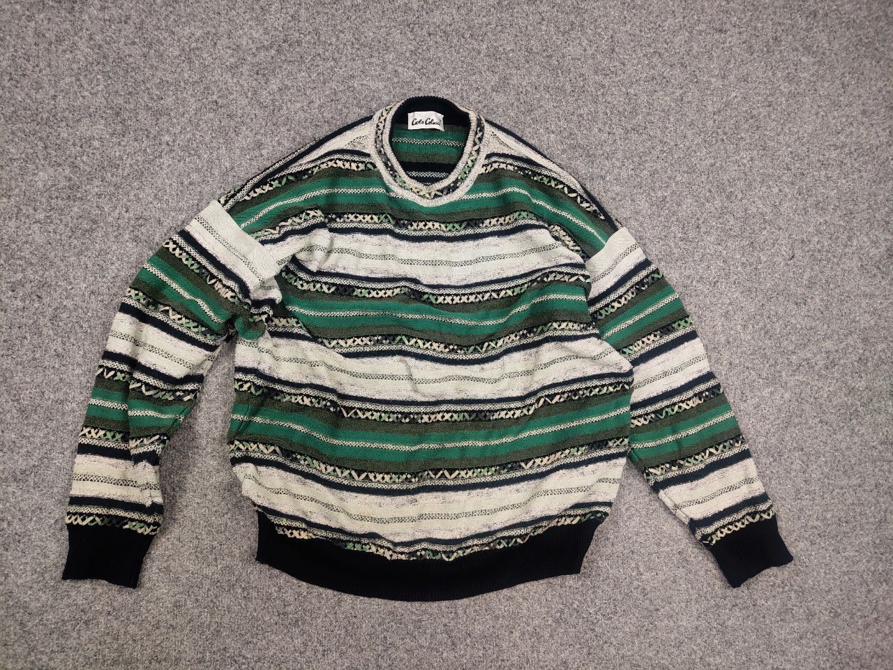 Carlo Colucci Vintage 90's Carlo Colucci Coogi Knit Kapital Style sweater Size US L / EU 52-54 / 3 - 8 Thumbnail